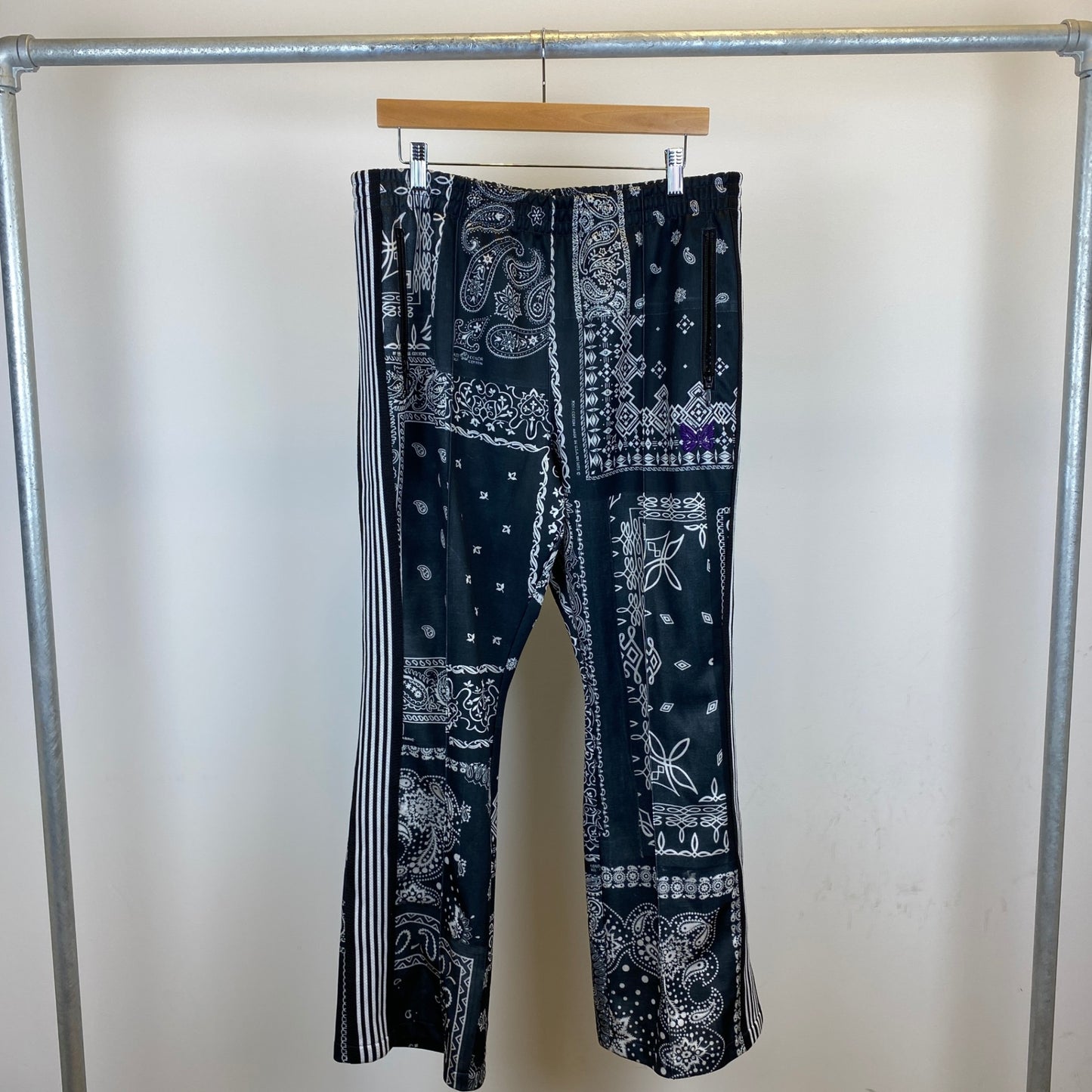 Needles トラックパンツ メンズ L 黒系【中古】