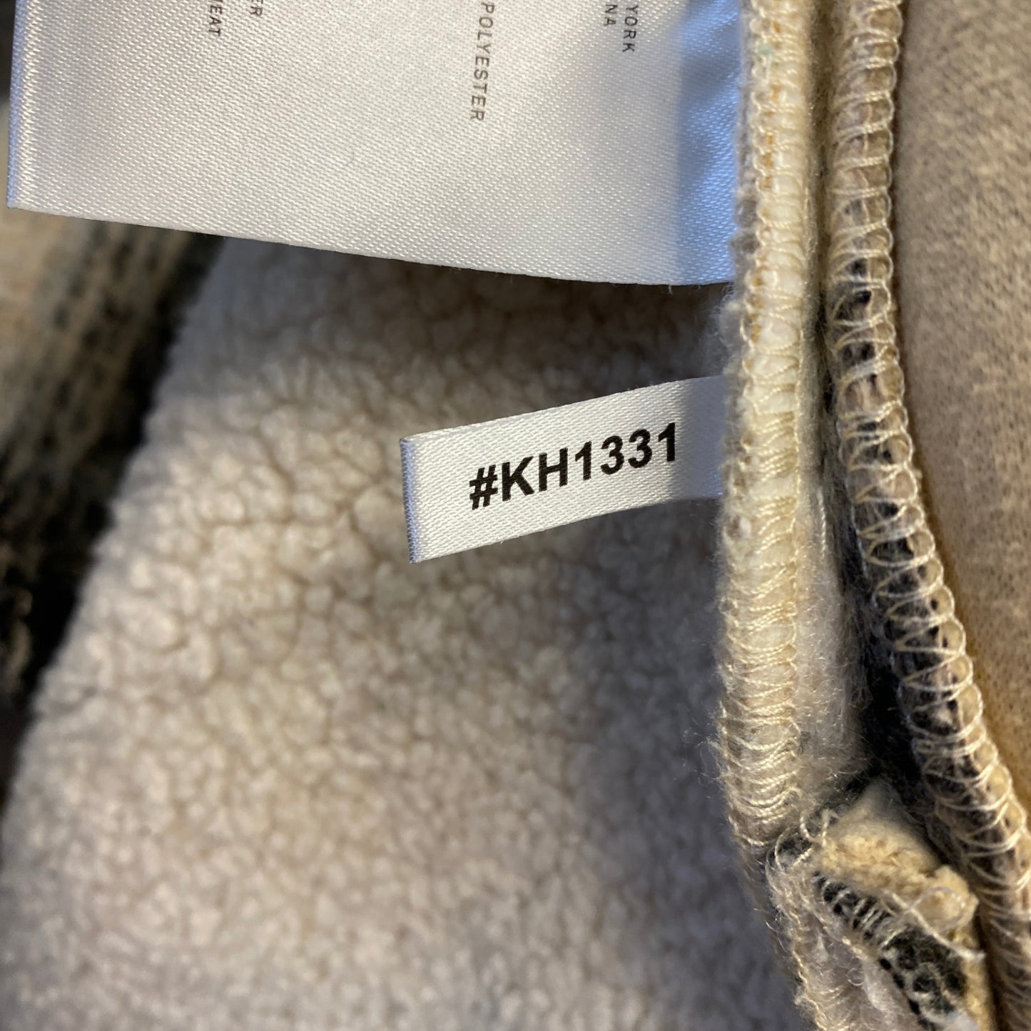 KITH ボアブルゾン メンズ L ベージュ系【中古】
