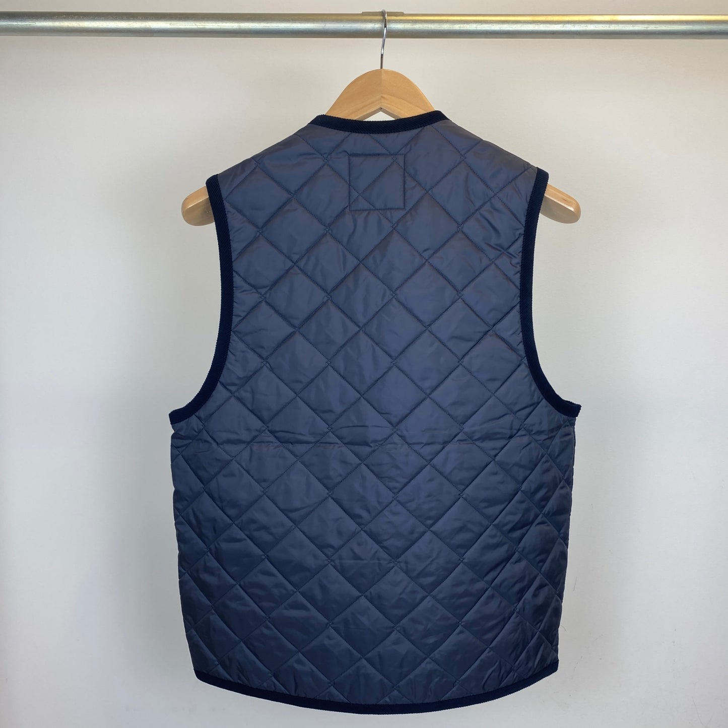LAVENHAM キルティングベスト メンズ L 紺系【中古】