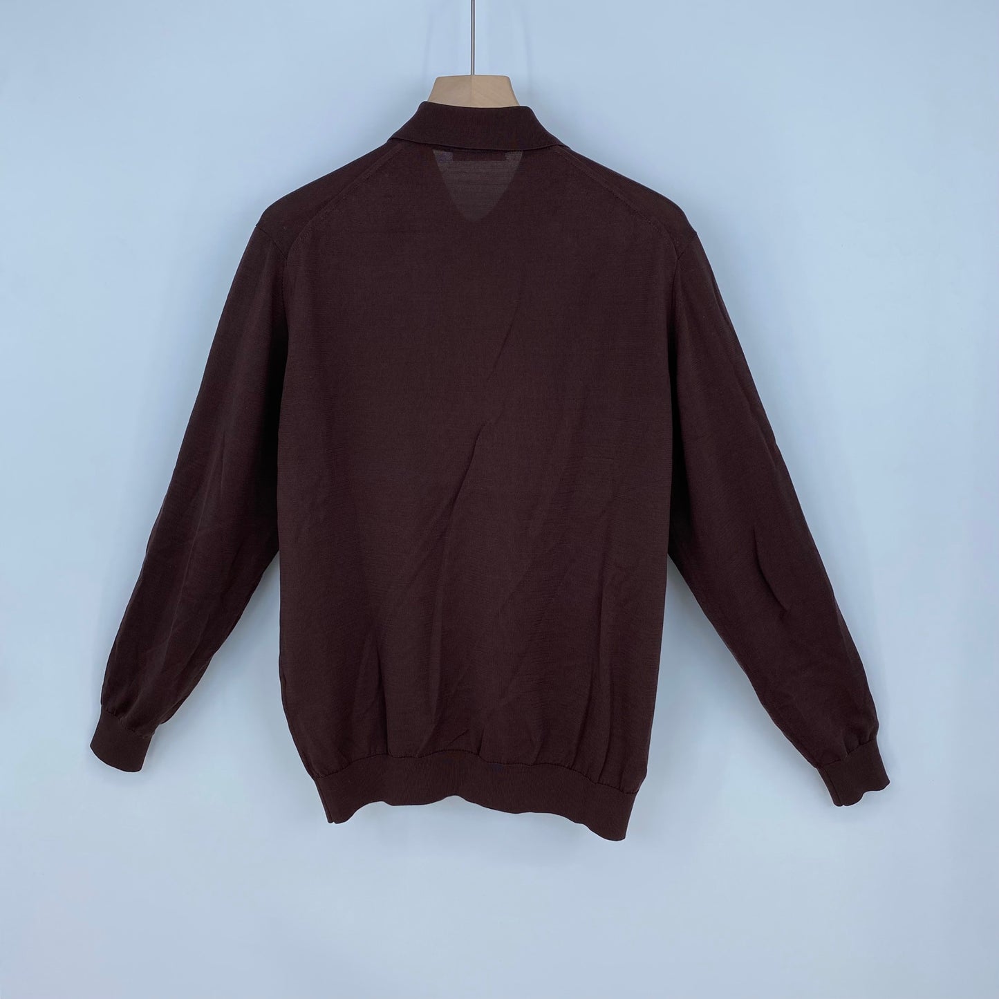 UNITED ARROWS 長袖ポロニット メンズ L 茶系【中古】