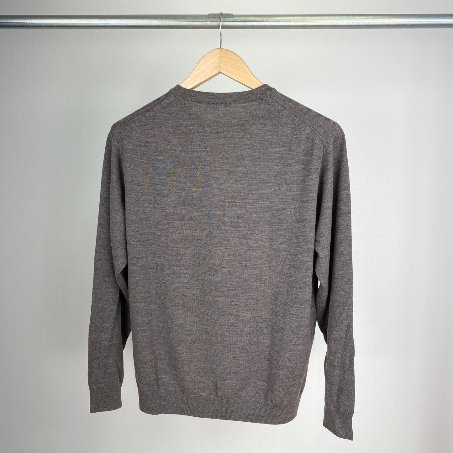 UNITED ARROWS クルーネックニット メンズ XL 茶系【中古】