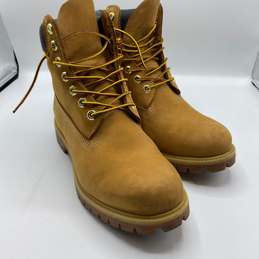 Timberland ヌバックブーツ メンズ 27cm 黄系【中古】