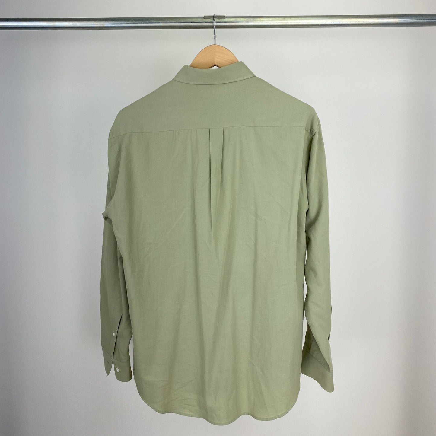 AURALEE 長袖シャツ メンズ L 緑系【中古】