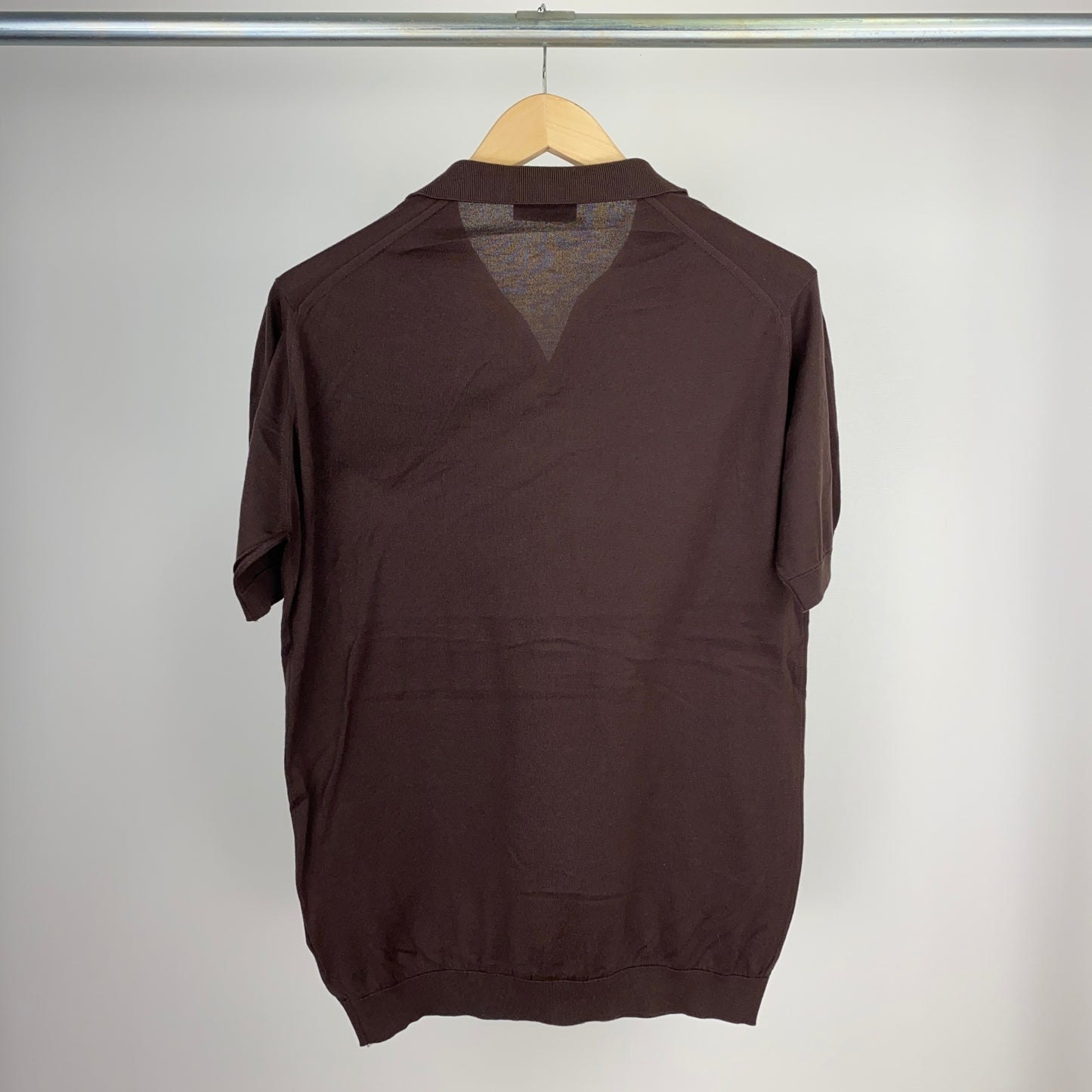 JOHN SMEDLEY ニット メンズ L 茶系【中古】