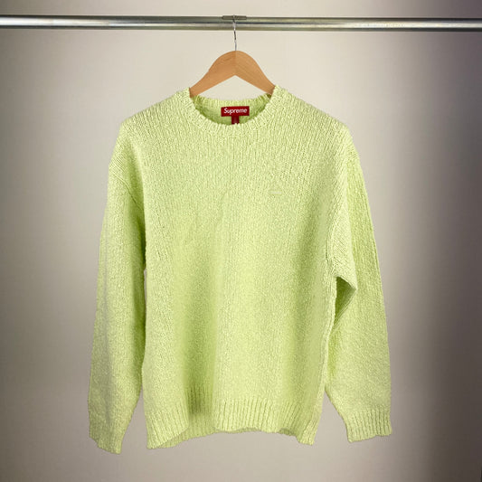 SUPREME 長袖ニット メンズ L 緑系【中古】