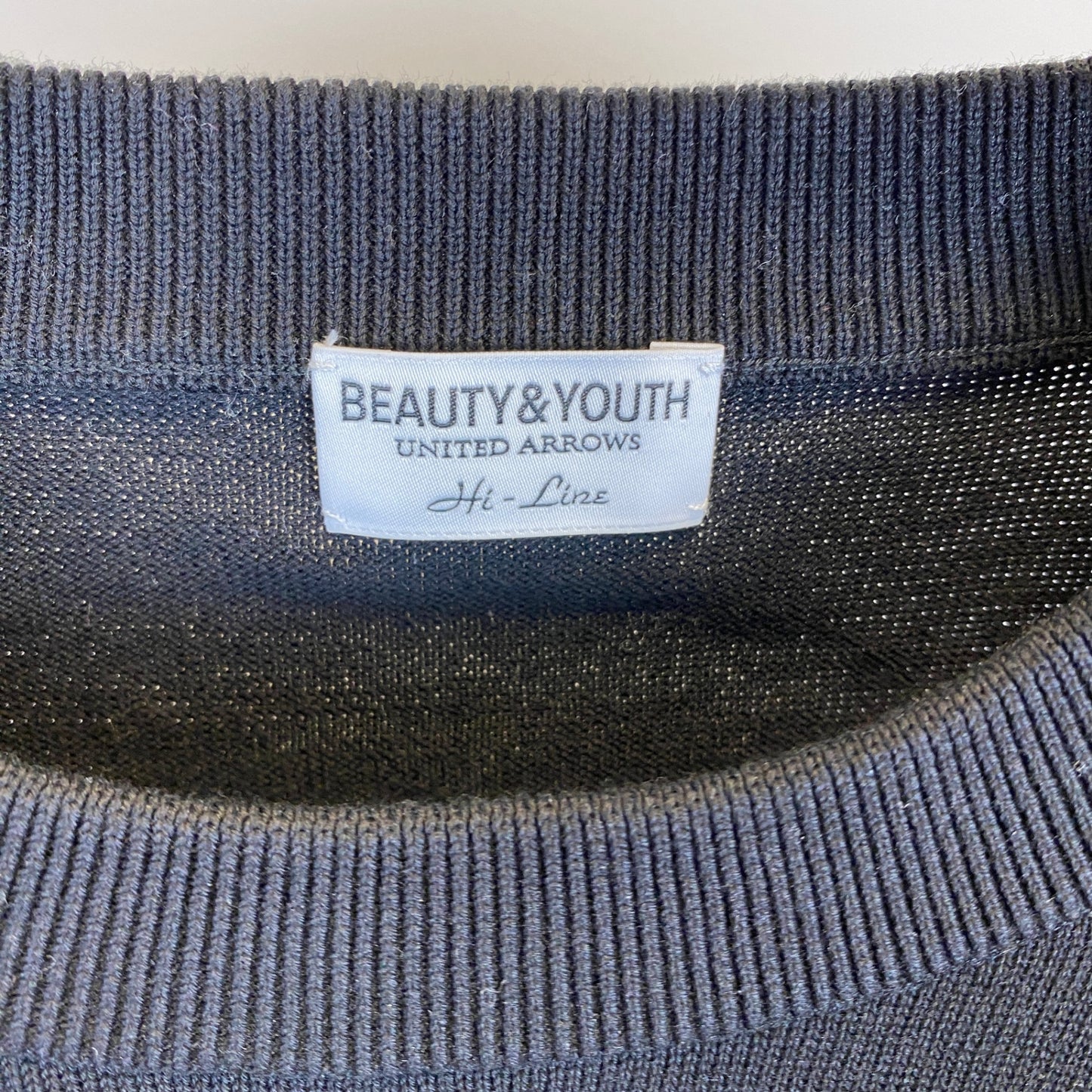 BEAUTY&YOUTH UNITED ARROWS 長袖クルーネックニット メンズ XL 黒系【中古】