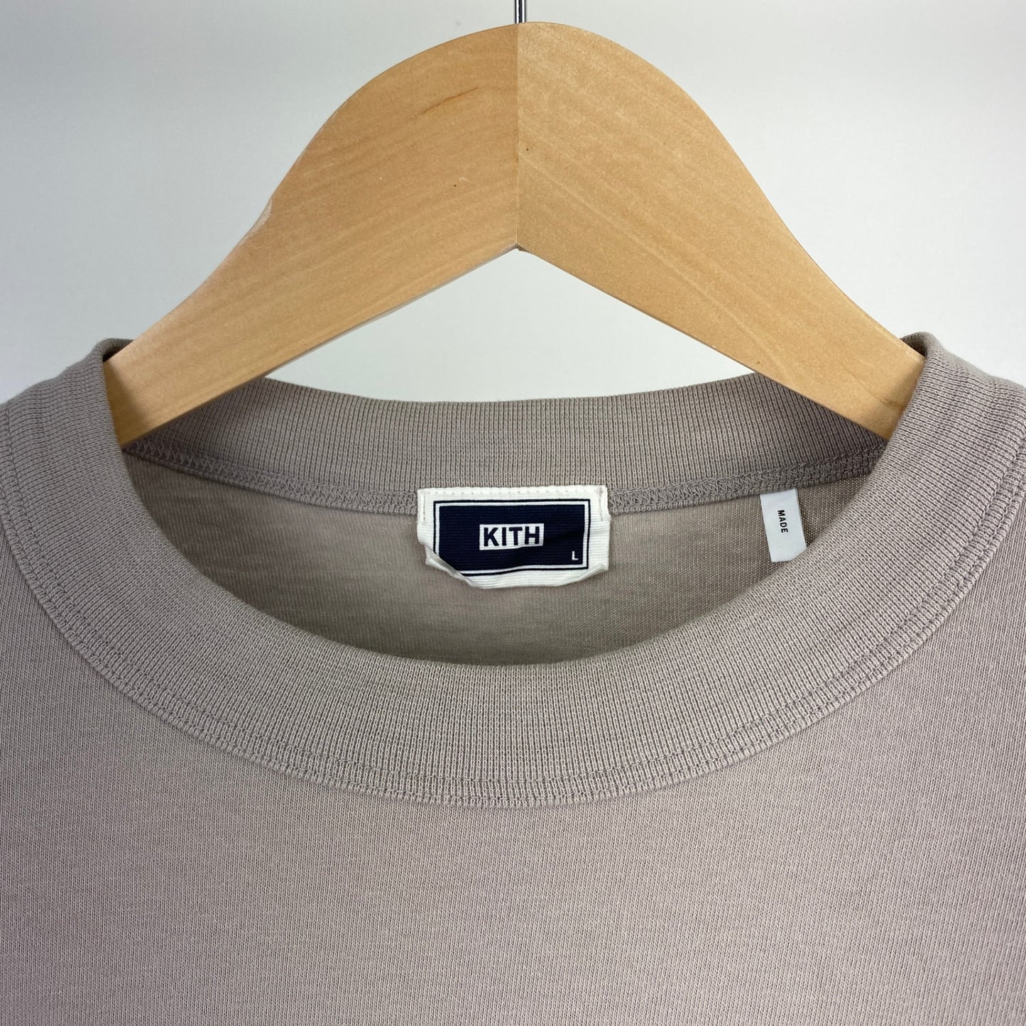 KITH ロンT メンズ L ベージュ系【中古】