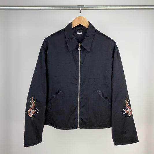 H BEAUTY & YOUTH ショートブルゾン メンズ L 黒系【中古】