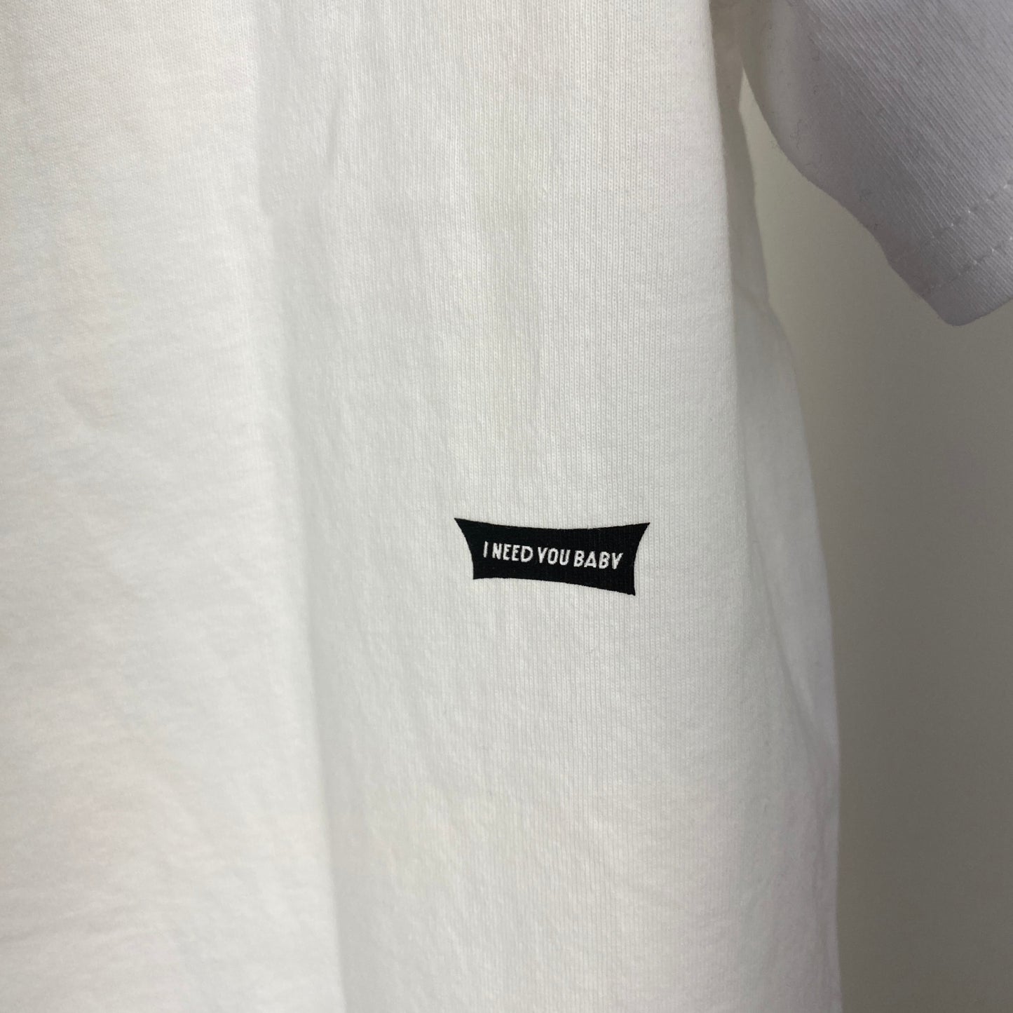 I NEED YOU BABY 半袖Tシャツ メンズ L 白系【中古】