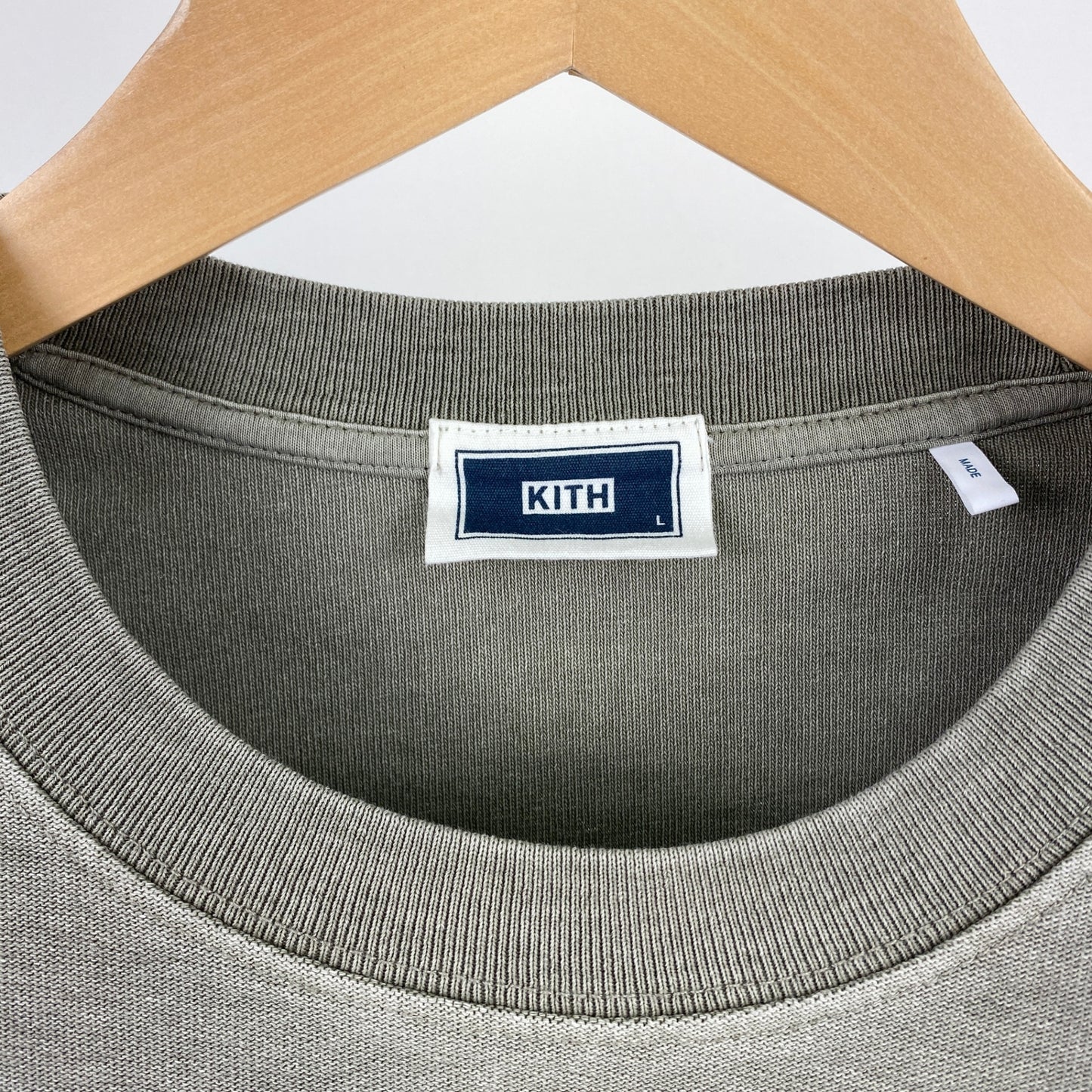 KITH ロンT メンズ L カーキ系【中古】