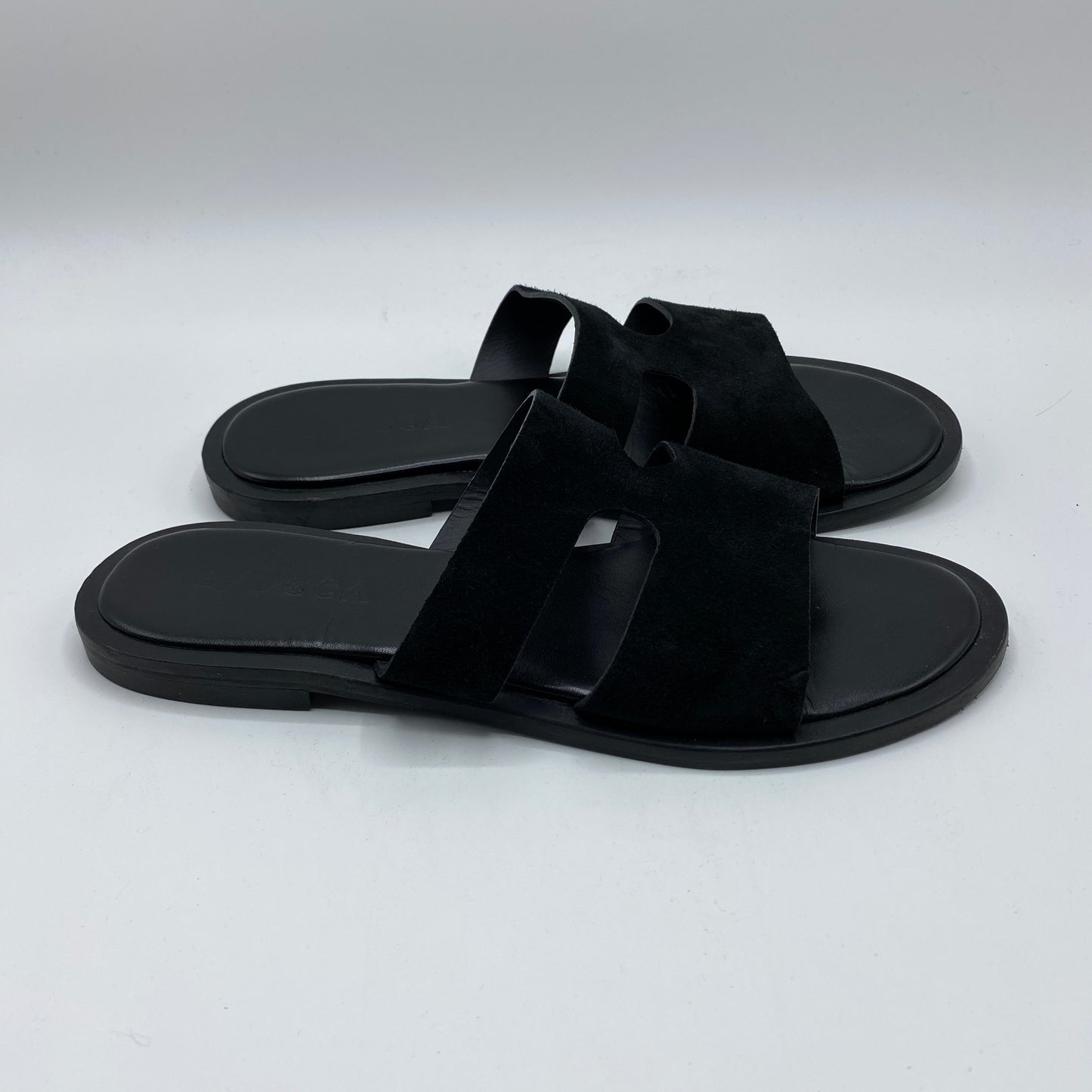 L/UCCA サンダル メンズ 25.5cm 黒系【中古】