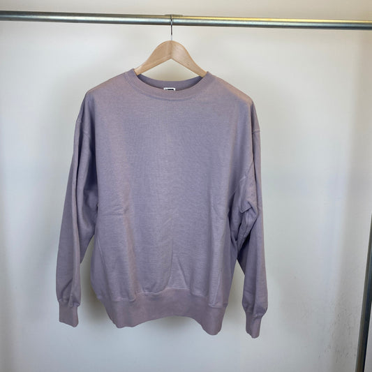 H BEAUTY & YOUTH クルーネックスウェット メンズ L 紫系【中古】