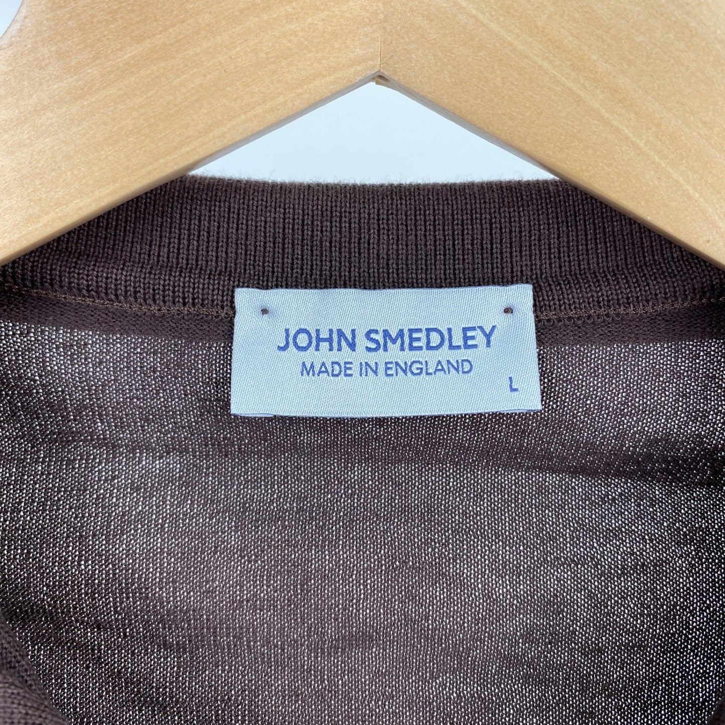JOHN SMEDLEY ニット メンズ L 茶系【中古】