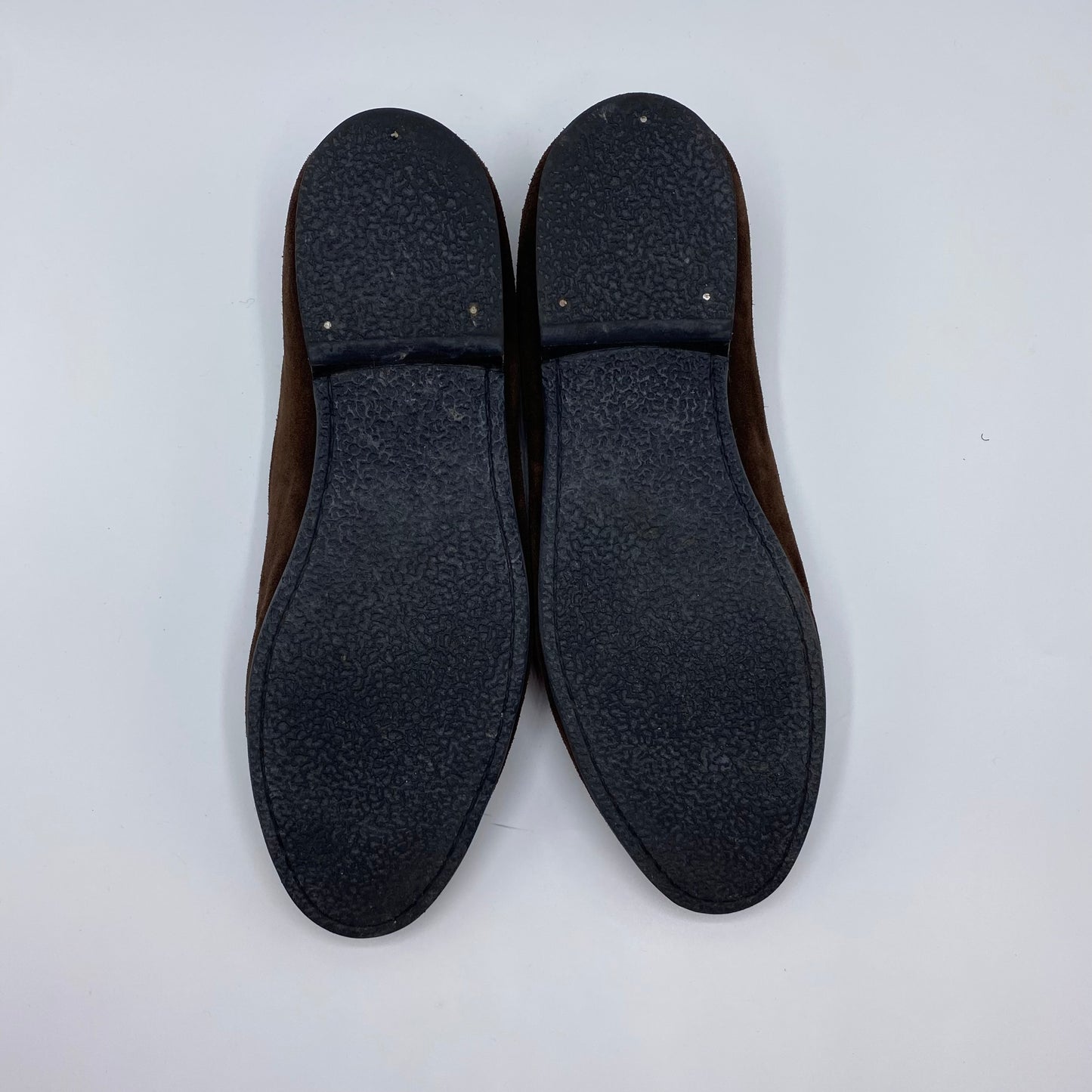 RALPH LAUREN PURPLE LABEL スウェードタッセルローファー メンズ 27cm 茶系【中古】