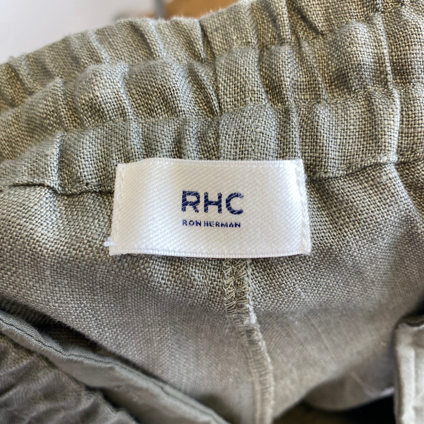 RHC リネンイージーパンツ メンズ L カーキ系【中古】