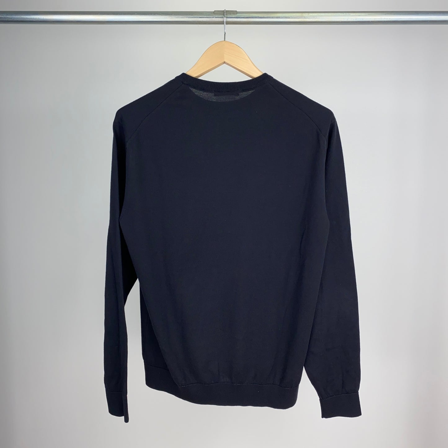UNITED ARROWS クルーネックニット メンズ XL 黒系【中古】