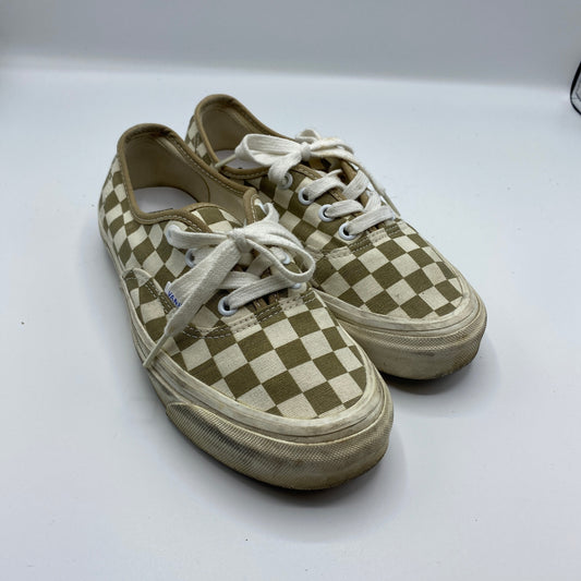 VANS authentic レディーズ 23.5cm カーキ系【中古】