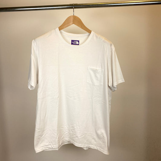 THE NORTH FACE 半袖Tシャツ メンズ XL 白系【中古】