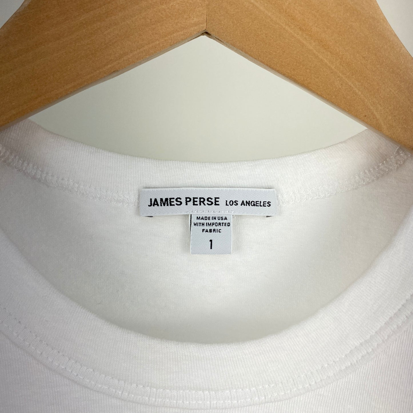 JAMES PERSE 半袖Tシャツ メンズ M 白系【中古】