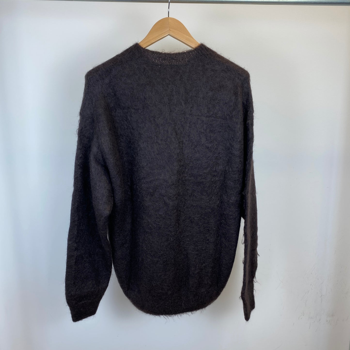 AURALEE モヘアニット メンズ XL 茶系【中古】