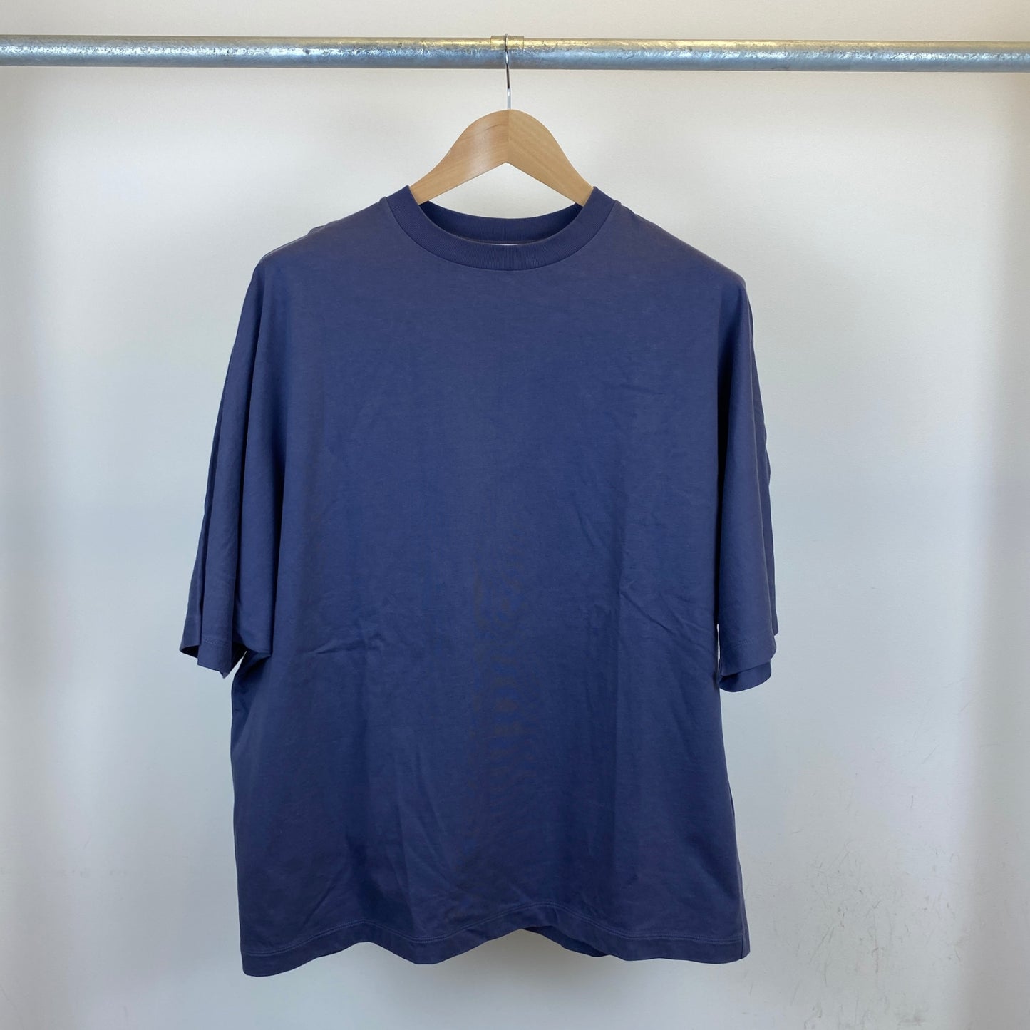 H BEAUTY & YOUTH 半袖Tシャツ メンズ L 青系【中古】