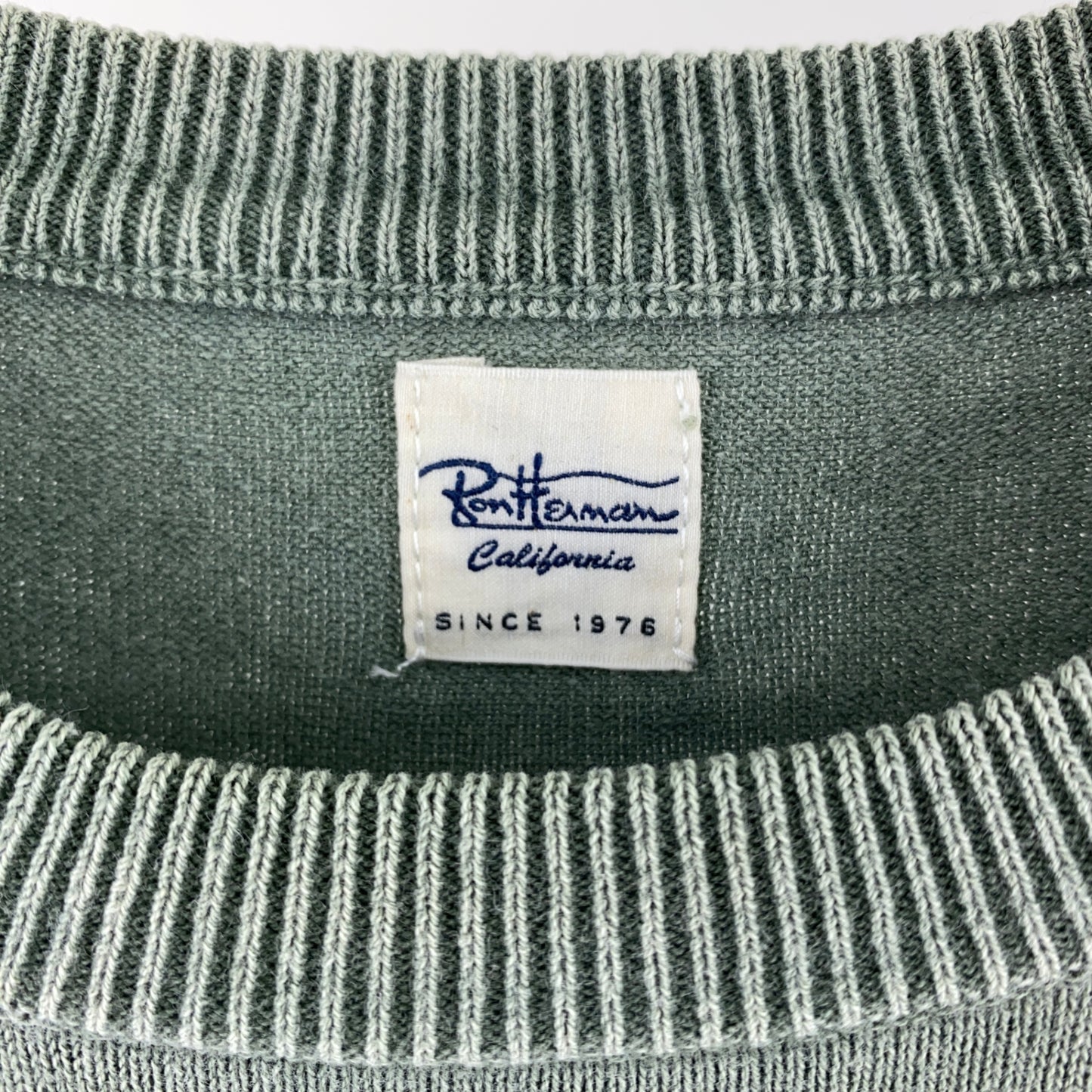 Ron Herman 半袖ニットTシャツ メンズ L 緑系【中古】