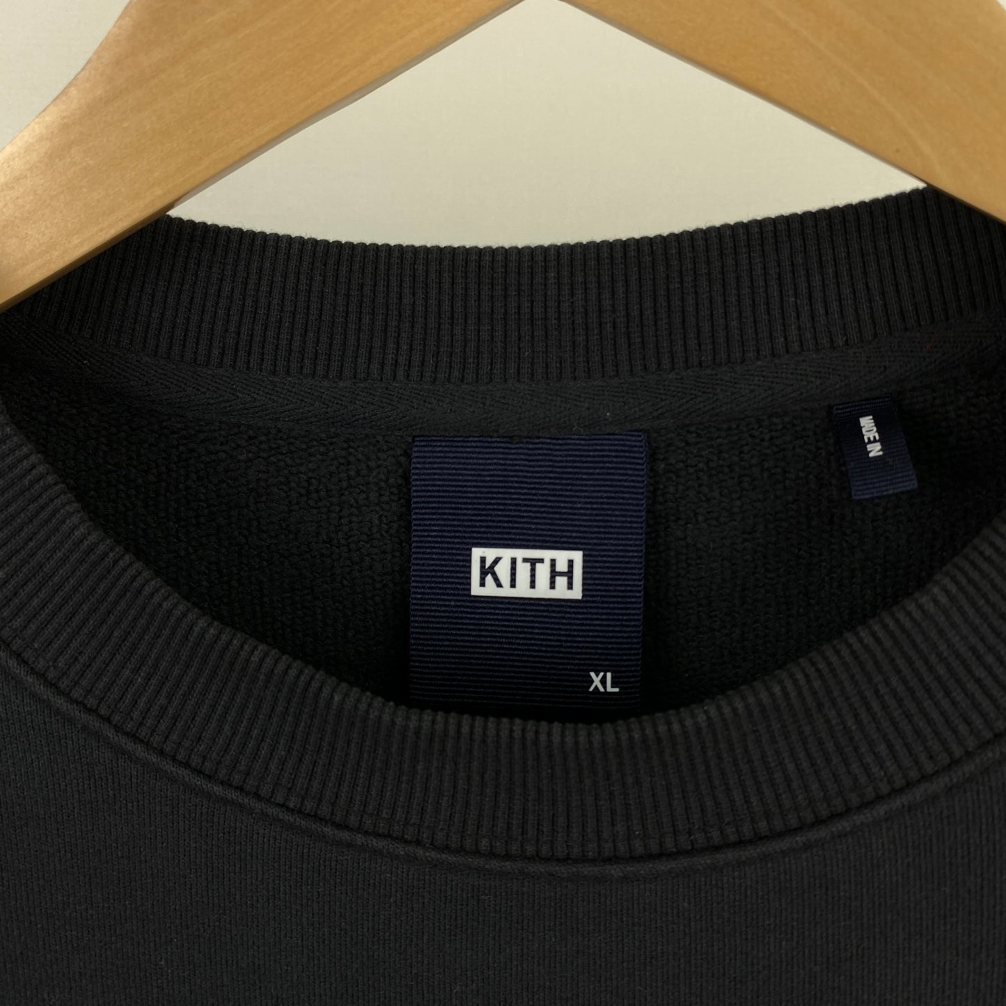 KITH スウェット メンズ XL 黒系【中古】