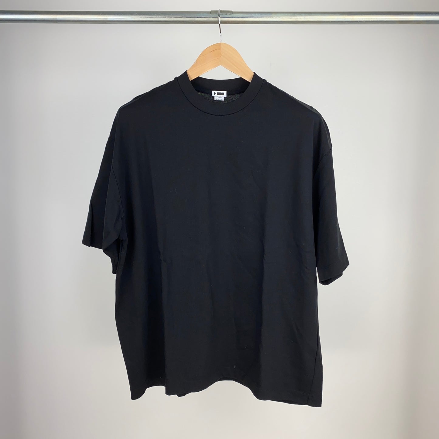 H BEAUTY & YOUTH 半袖Tシャツ メンズ L 黒系【中古】