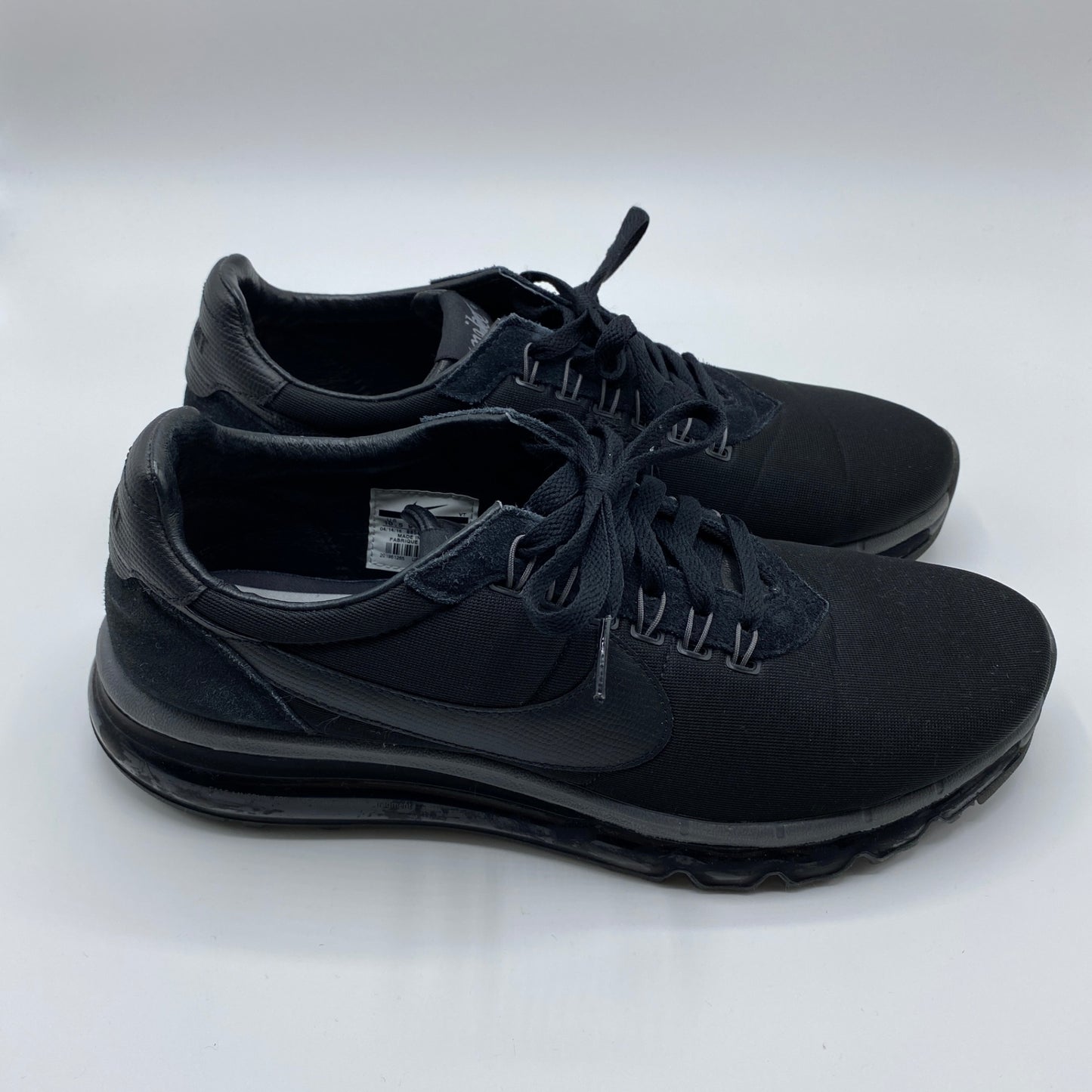 NIKE Airmax LD-ZERO FRAGMENT スニーカー メンズ 28.5cm 黒系【中古】