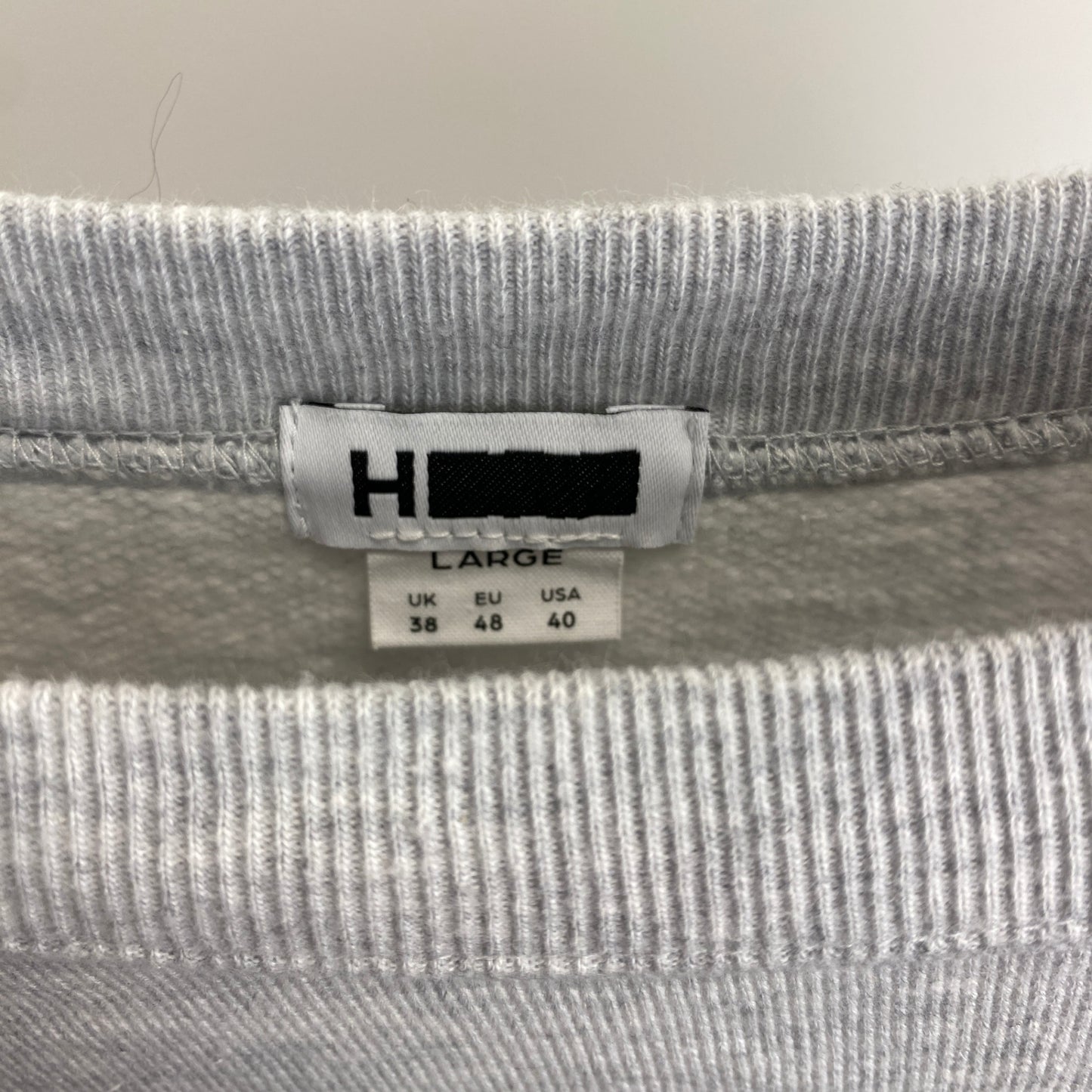 H BEAUTY & YOUTH クルーネックスウェット メンズ L グレー系【中古】