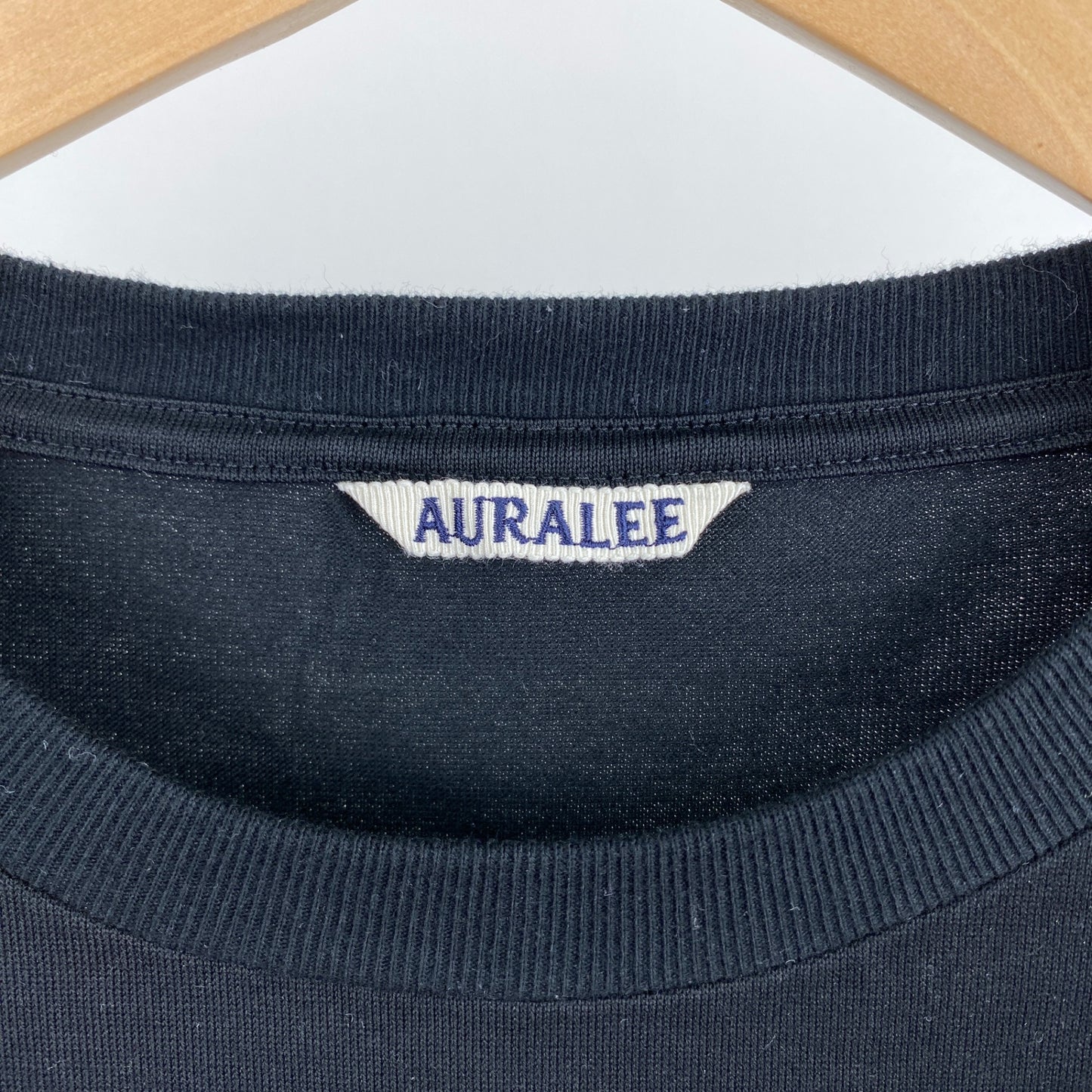 AURALEE Tシャツ メンズ XL 黒系【中古】