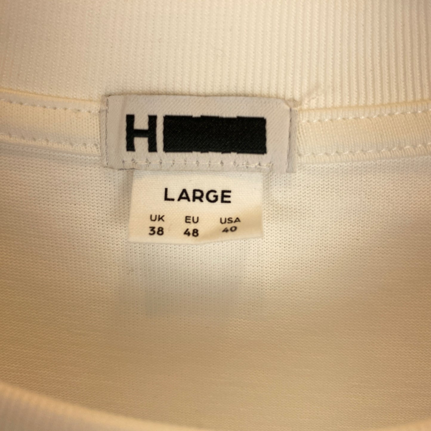 H BEAUTY & YOUTH ノースリーブTシャツ メンズ L 白系【中古】
