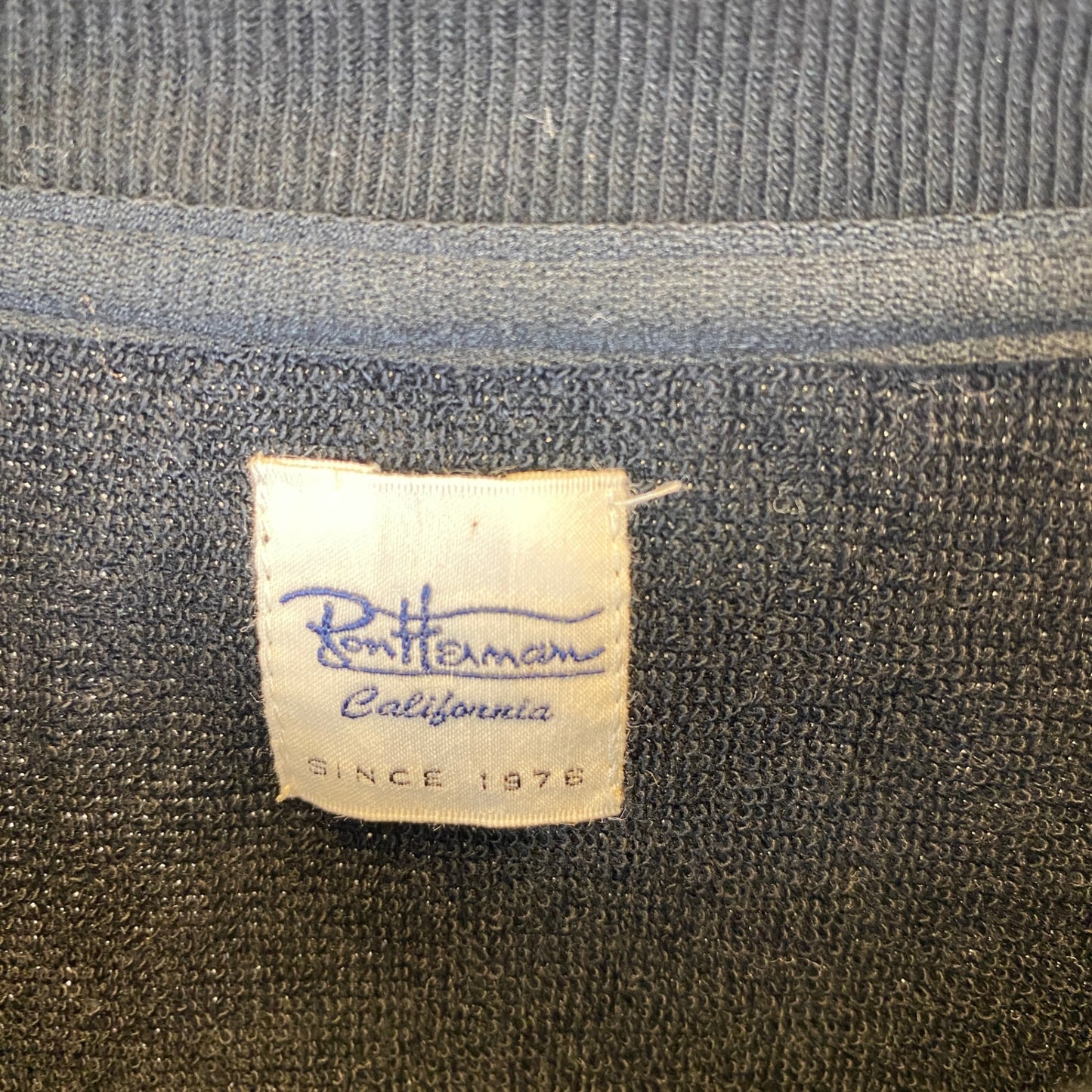 Ron Herman 半袖パイルTシャツ メンズ M 黒系【中古】