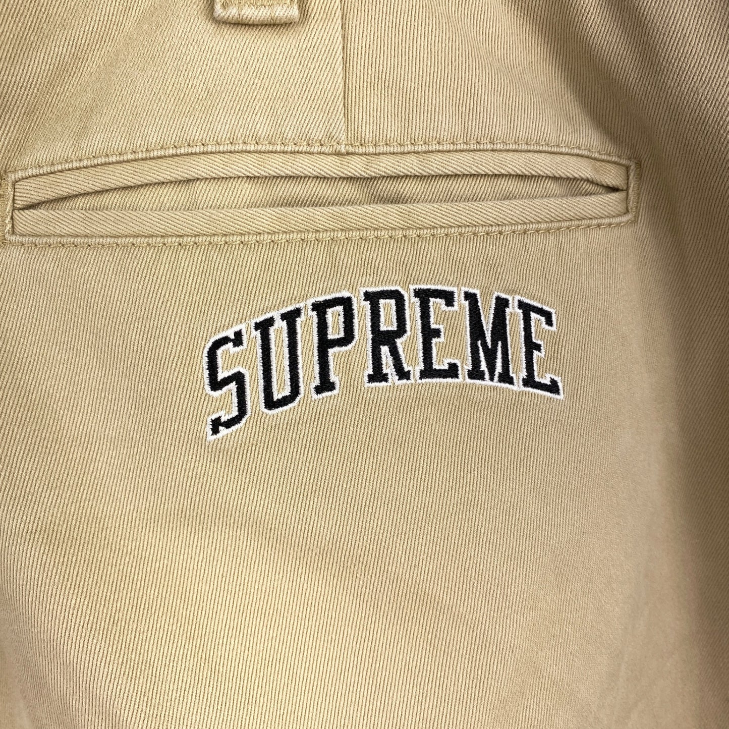 SUPREME チノパン メンズ XL ベージュ系【中古】