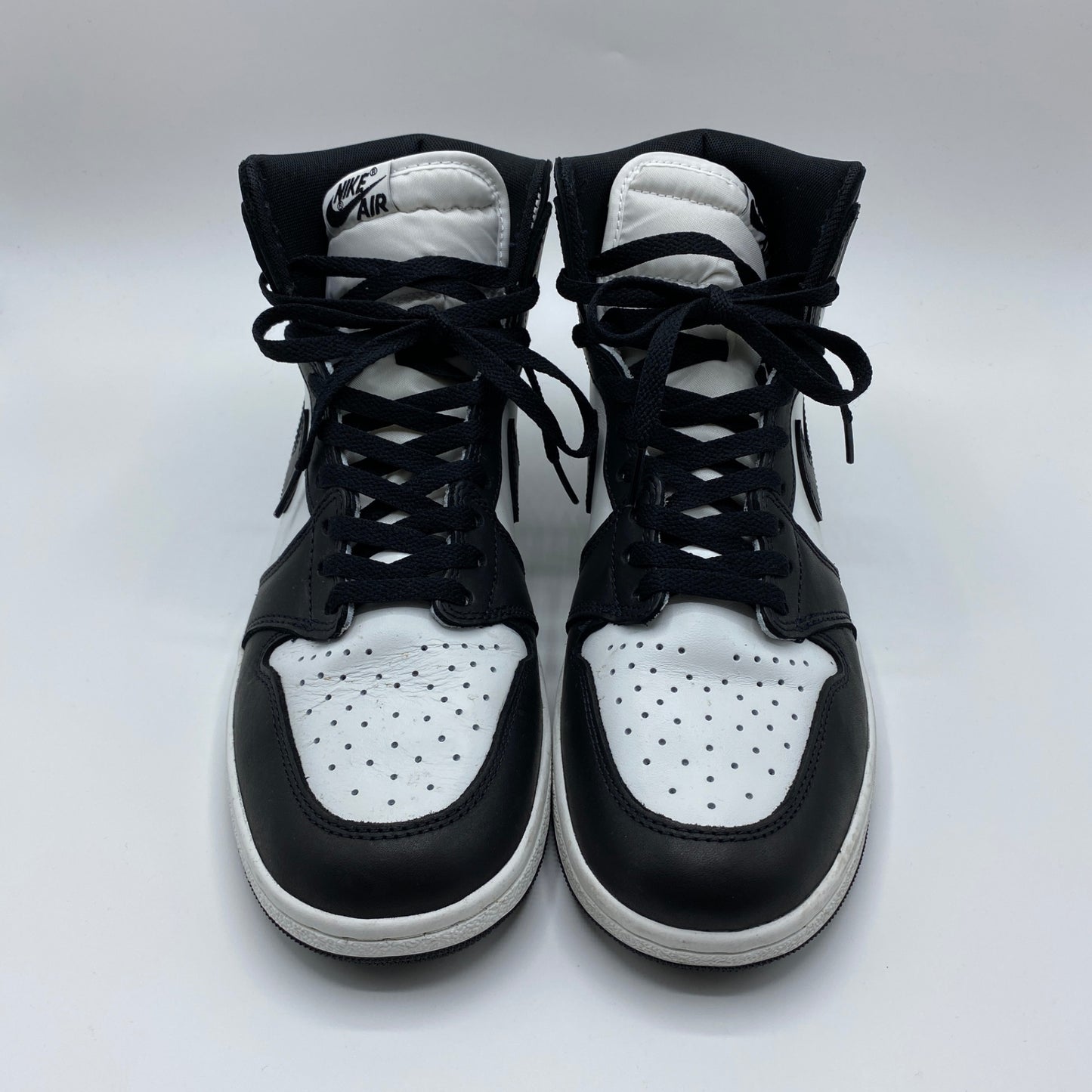 NIKE AIR JORDAN 1 HIGH スニーカー メンズ 28cm 黒系【中古】