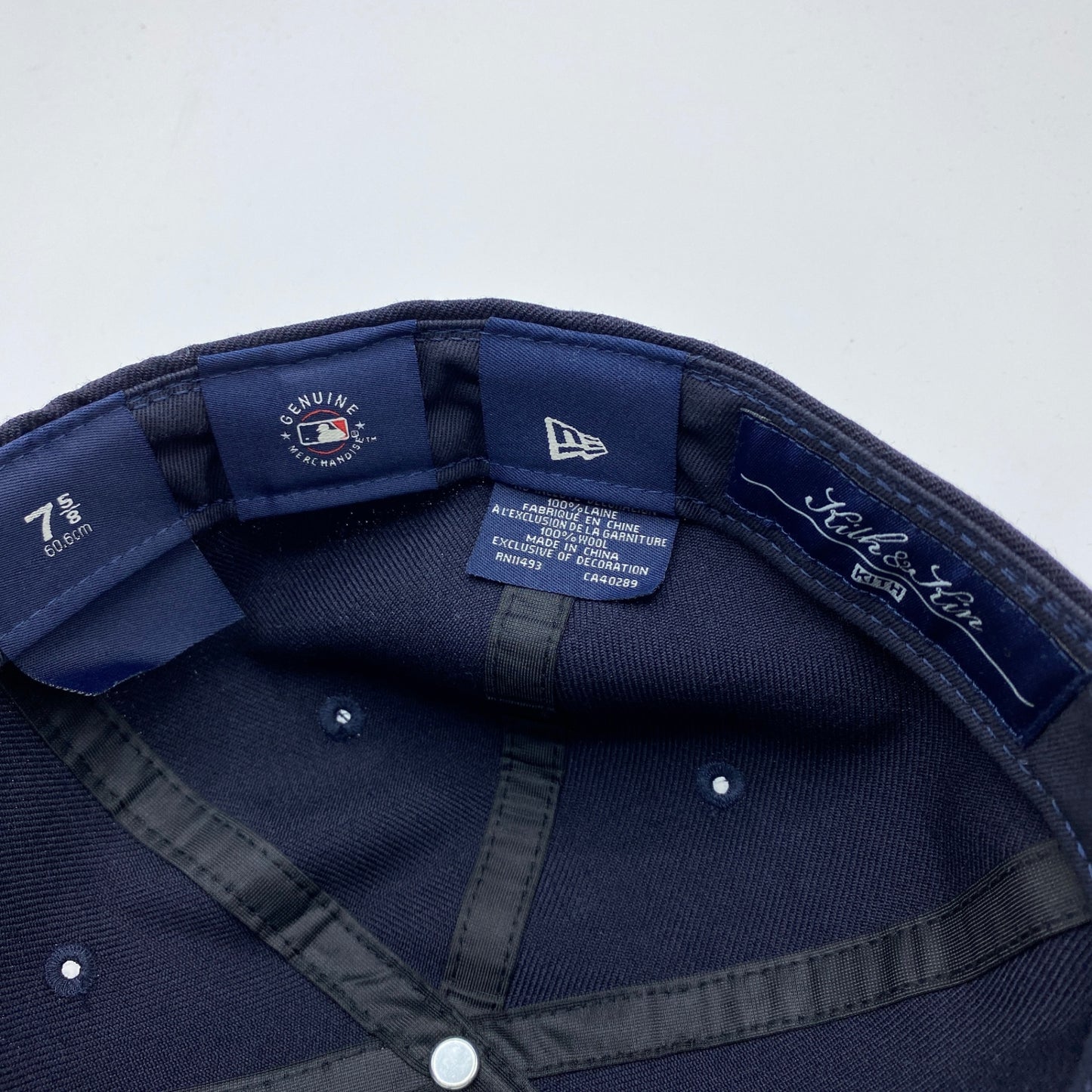 KITH ベースボールキャップ メンズ XL 紺系【中古】