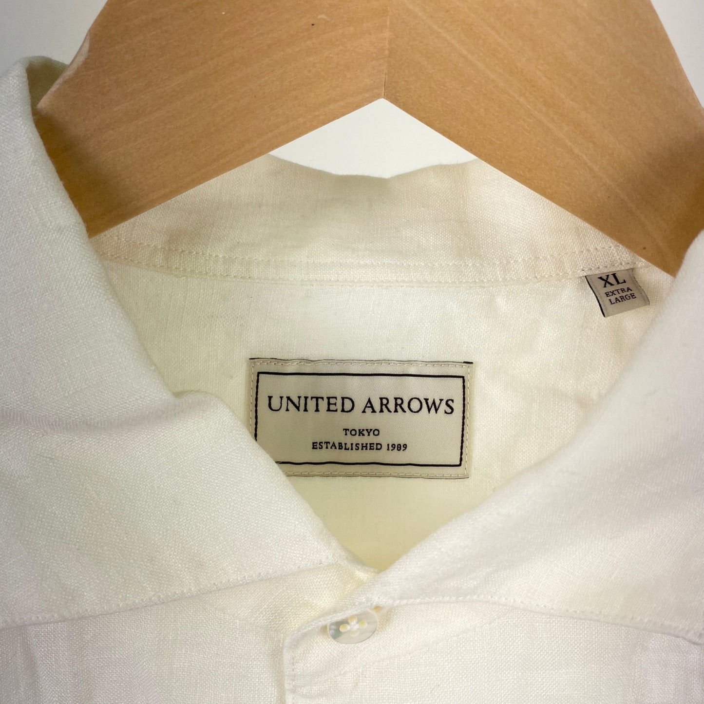 UNITED ARROWS 長袖シャツ メンズ XL 白系【中古】