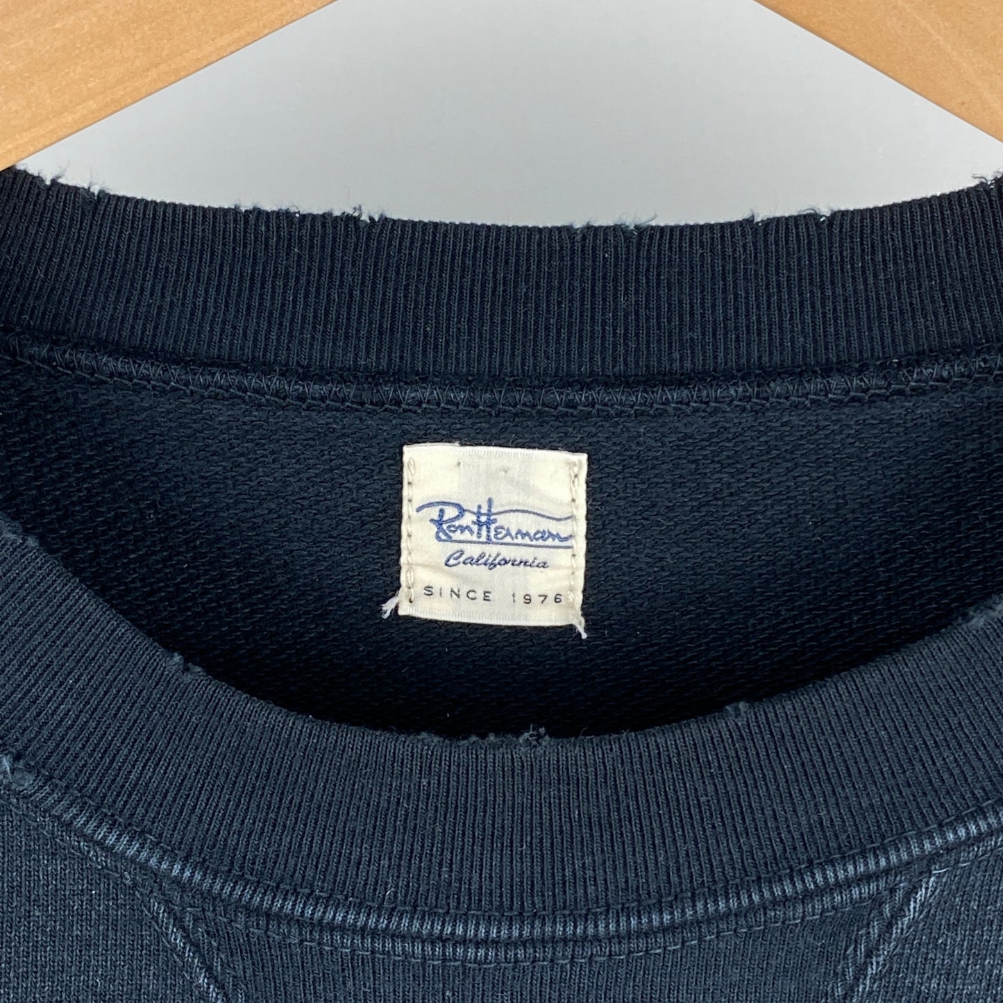 Ron Herman ダメージスウェット メンズ L 黒系【中古】