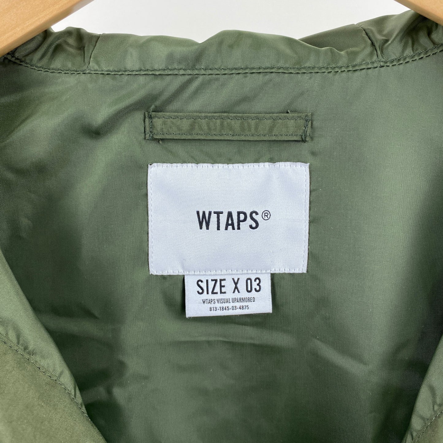 Wtaps ナイロンマウンテンパーカー メンズ L 緑系【中古】