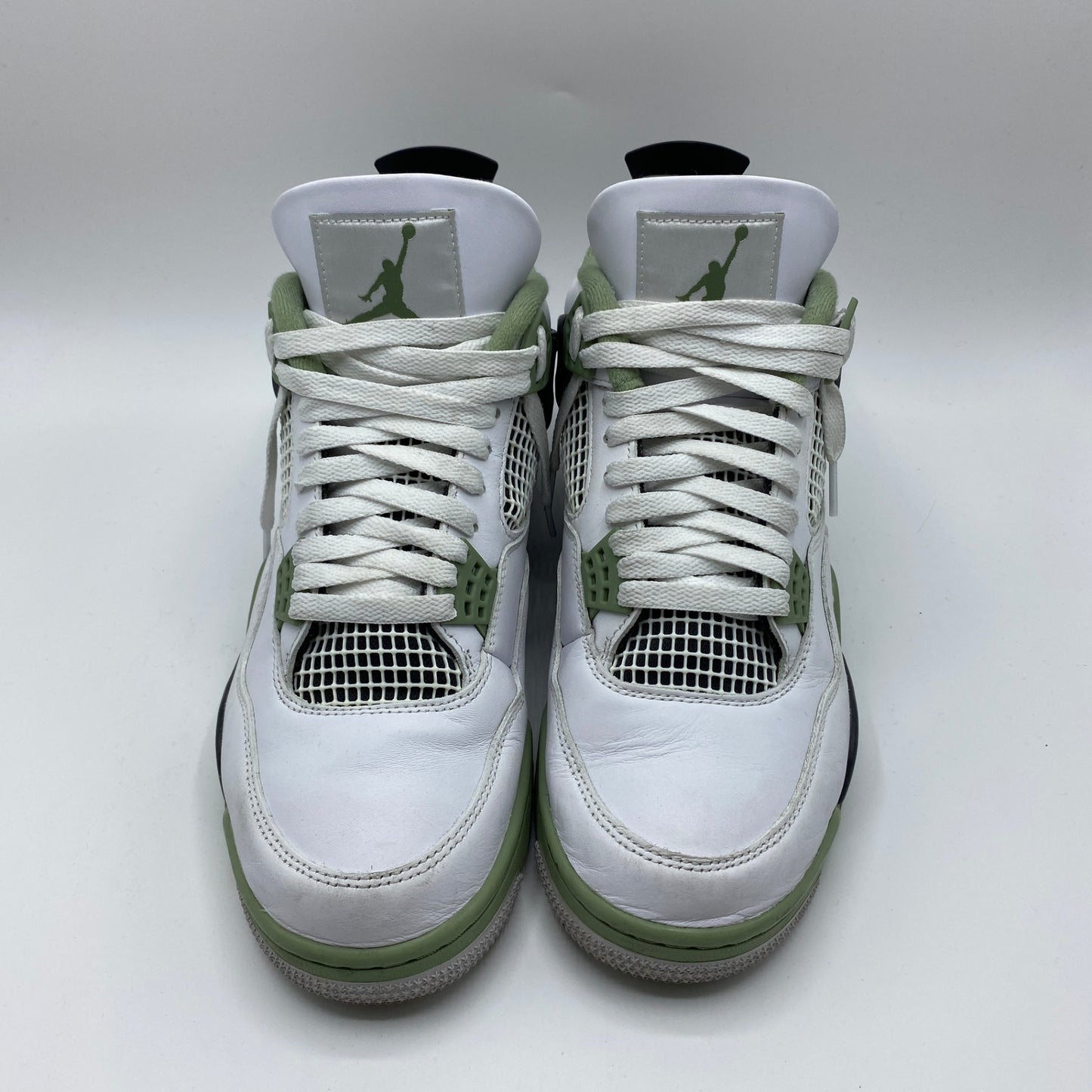 NIKE AIR JORDAN 4 スニーカー メンズ 29cm 緑系【中古】