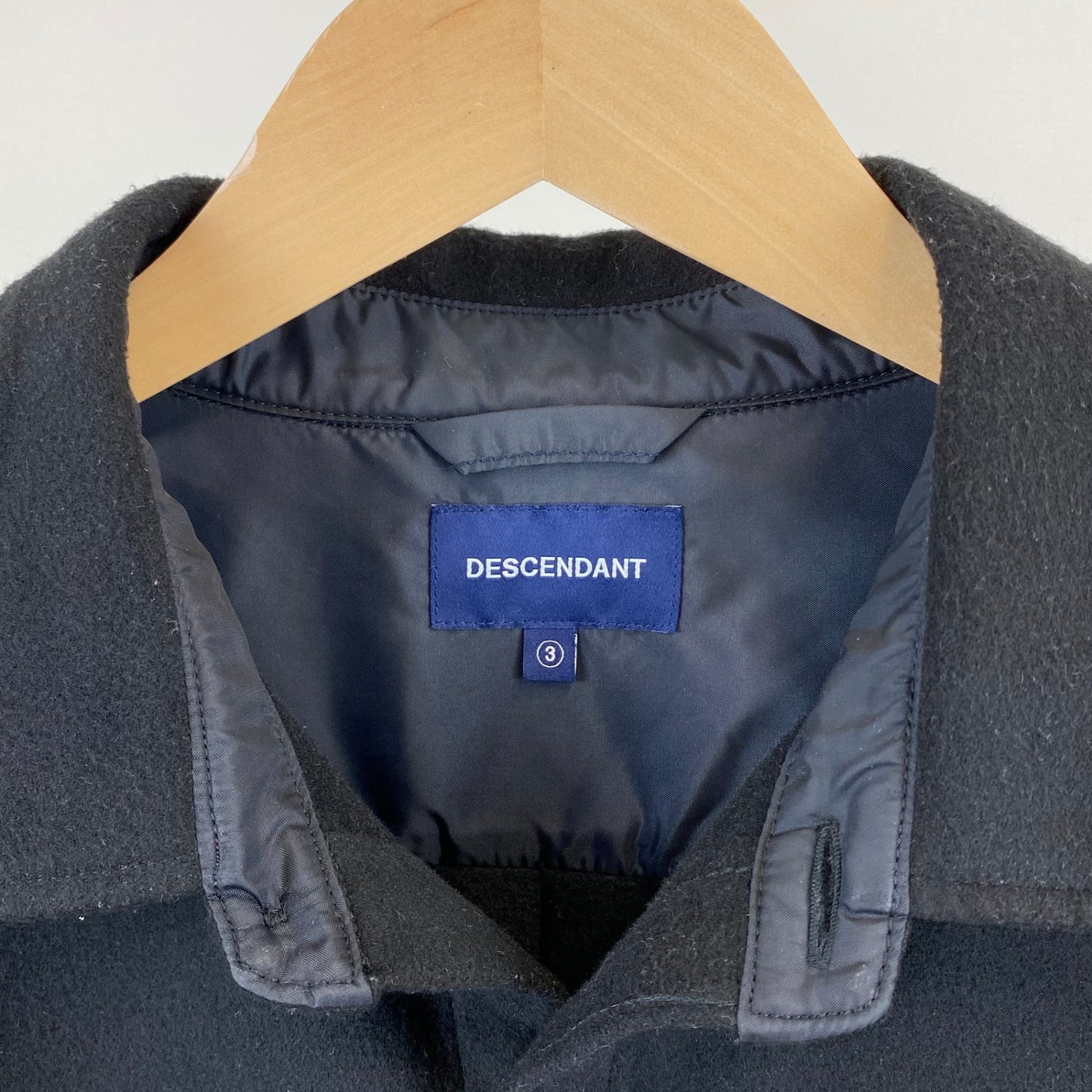 DESCENDANT シャツ XL 黒系【中古】