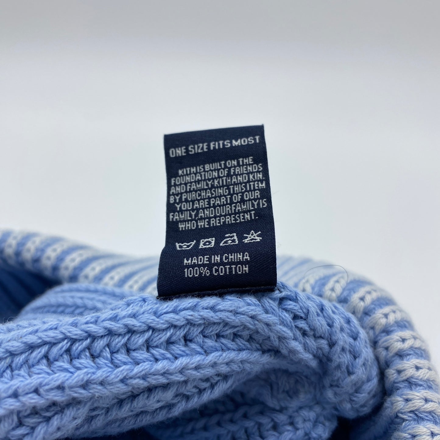 KITH ニットキャップ メンズ F 水色系【中古】