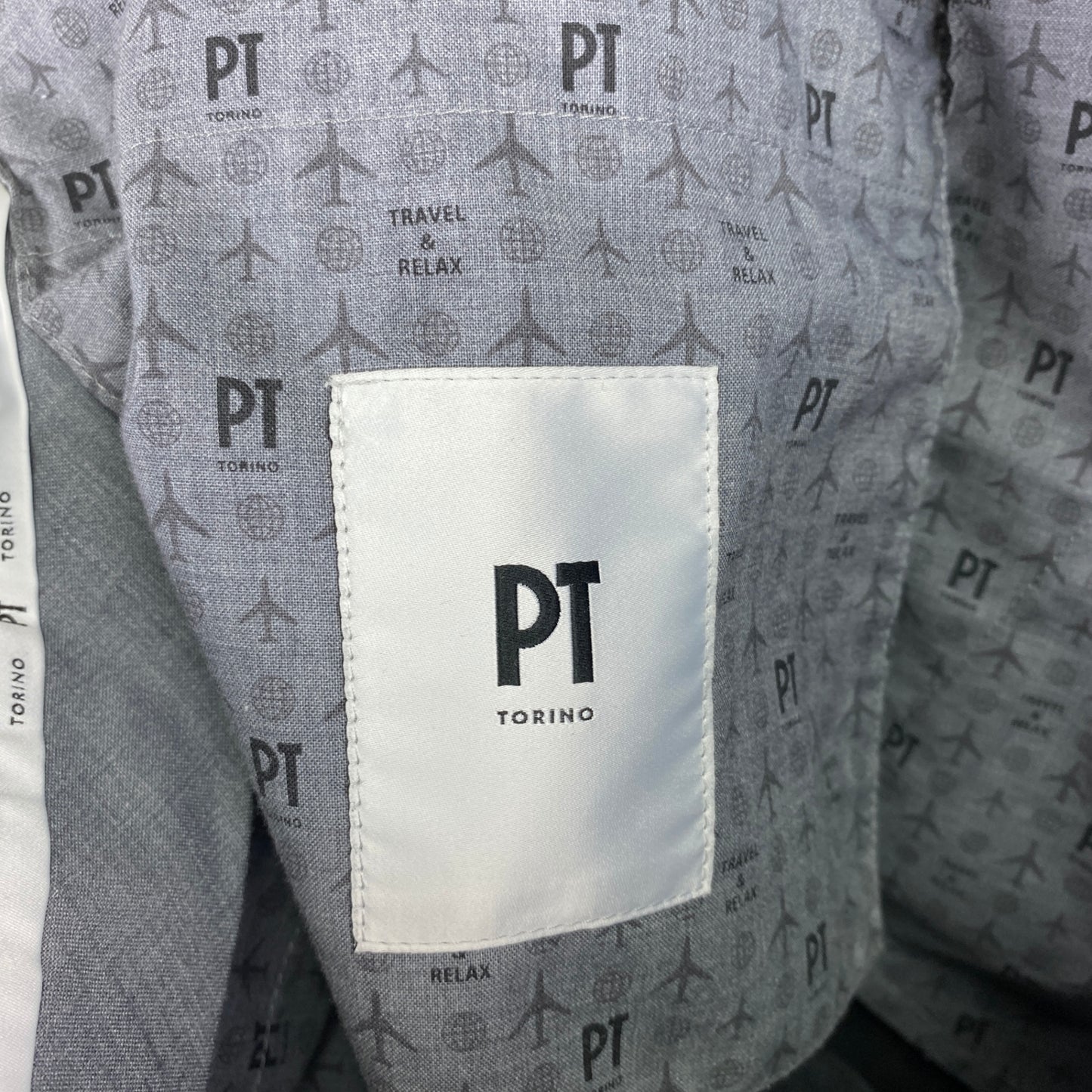 PT torino スラックス メンズ XL グレー系【中古】