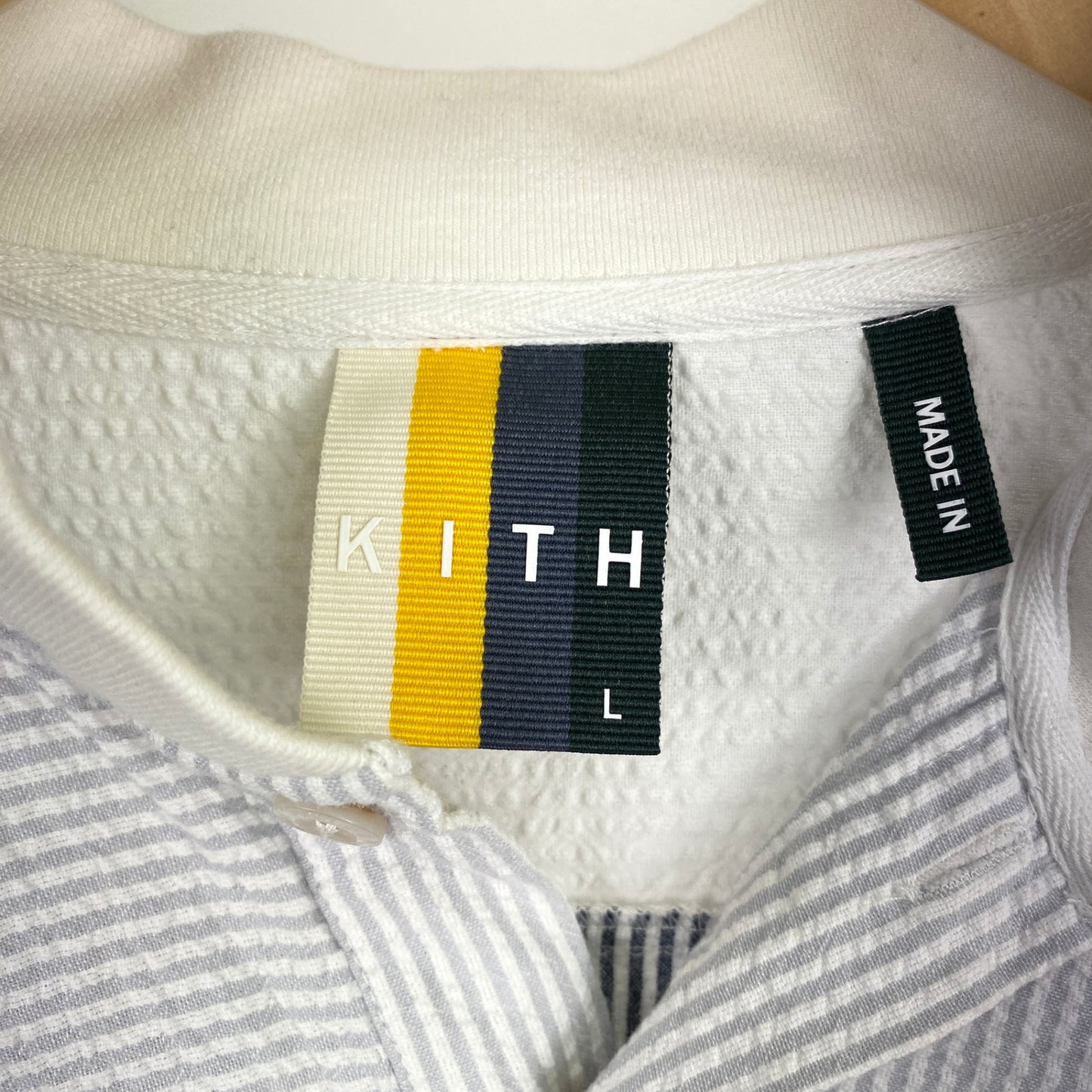KITH 長袖シャツ メンズ L 白系【中古】