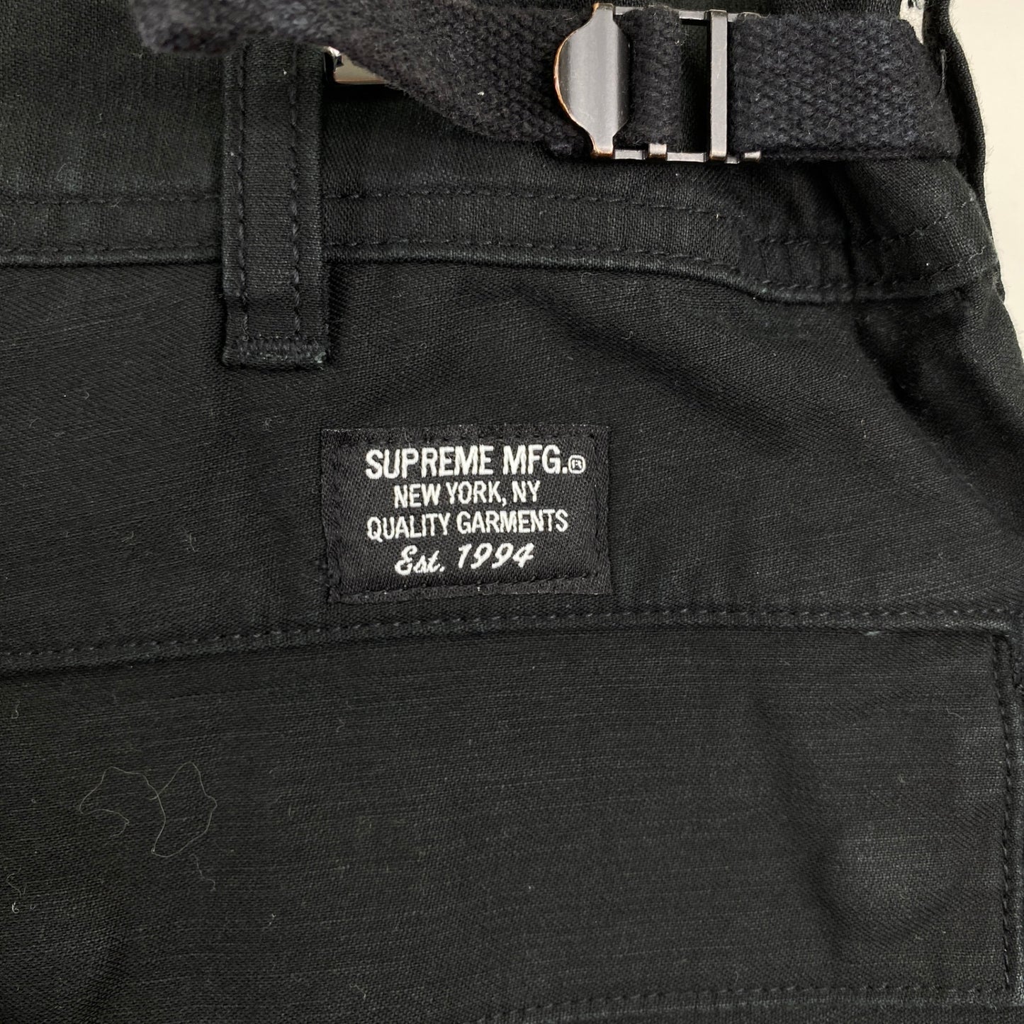 SUPREME カーゴパンツ メンズ M 黒系【中古】