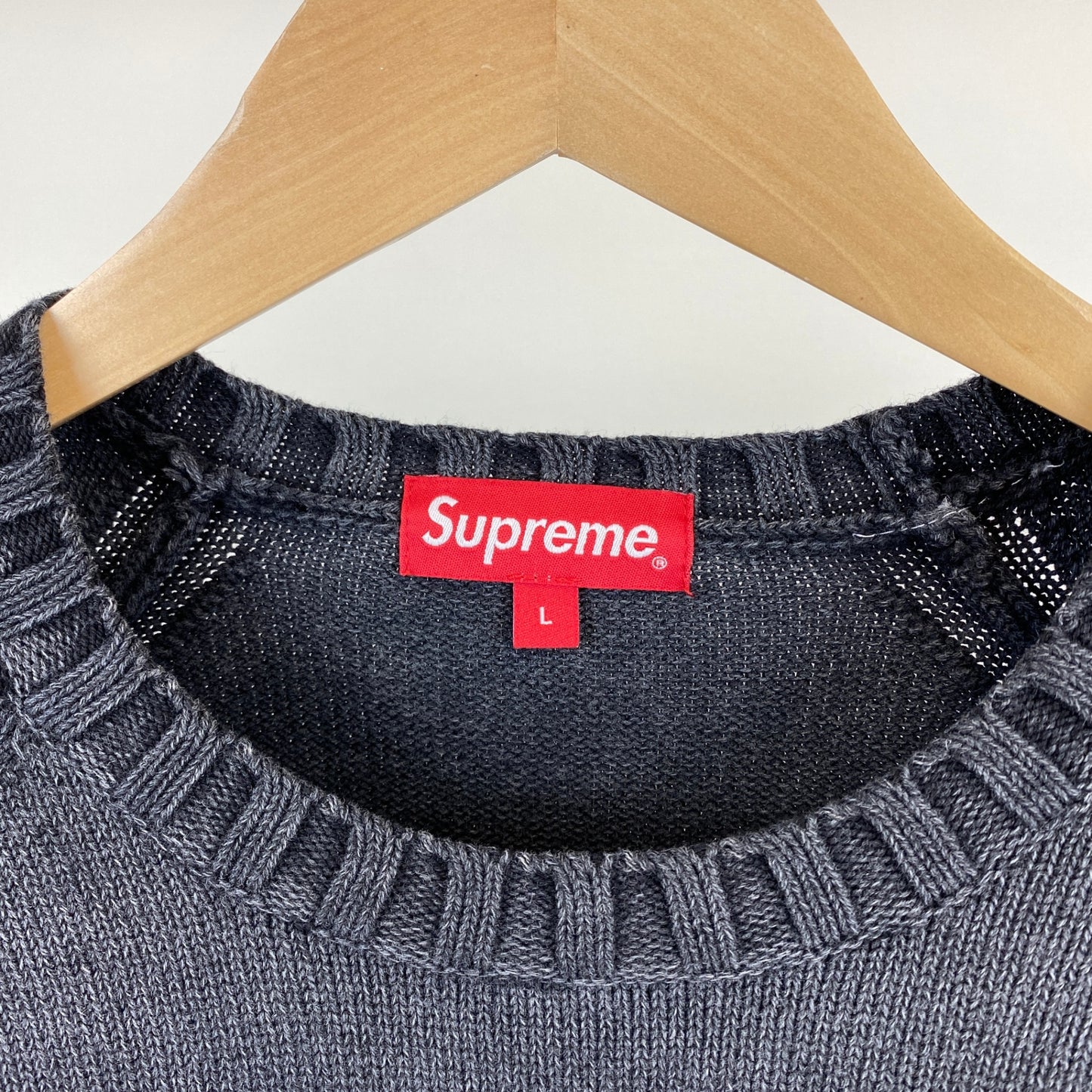 supreme ニット L 黒系【中古】