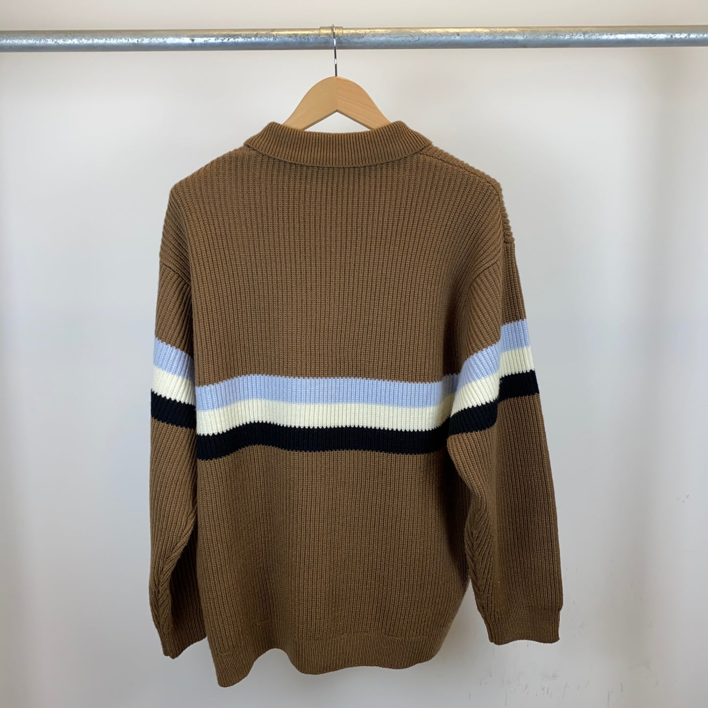 SUPREME SMALL BOX POLOKNIT メンズ L 茶系【中古】
