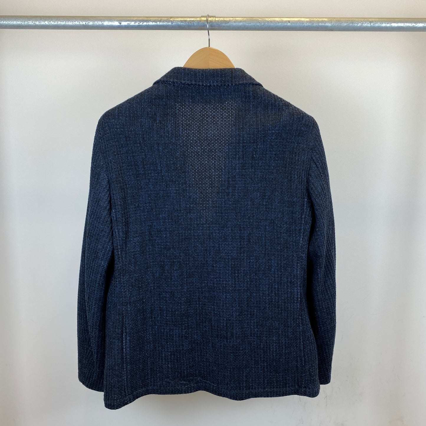 UNITED ARROWS テーラードニットジャケット メンズ XL 紺系【中古】