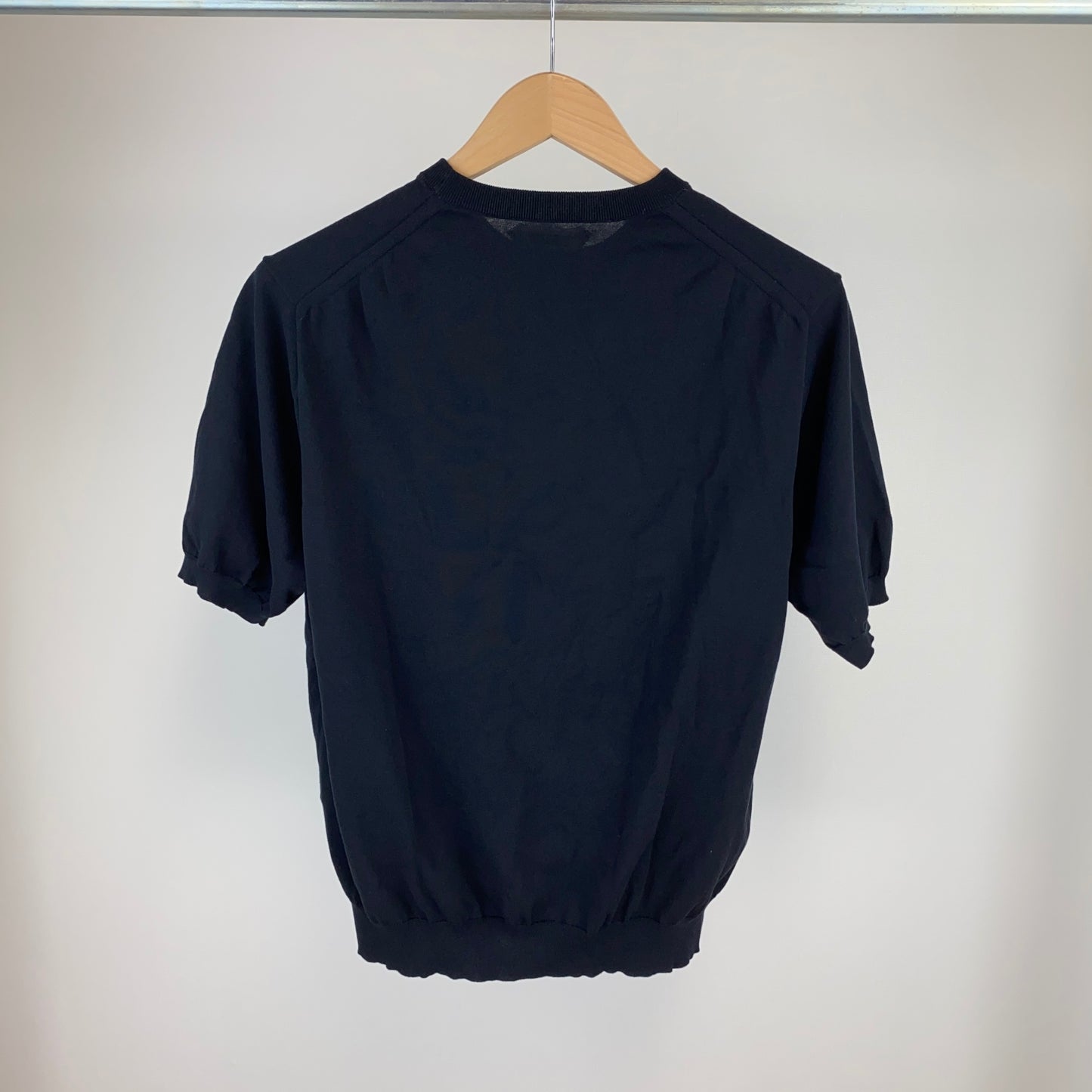 SOVEREIGN 半袖ニット メンズ XL 黒系【中古】