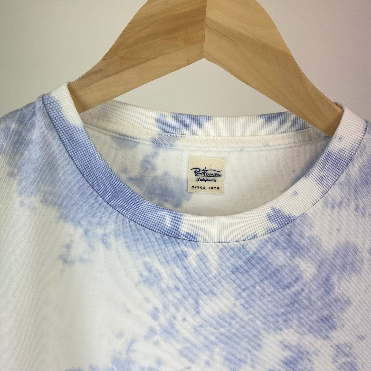 Ron Herman Tシャツ XL 水色系【中古】